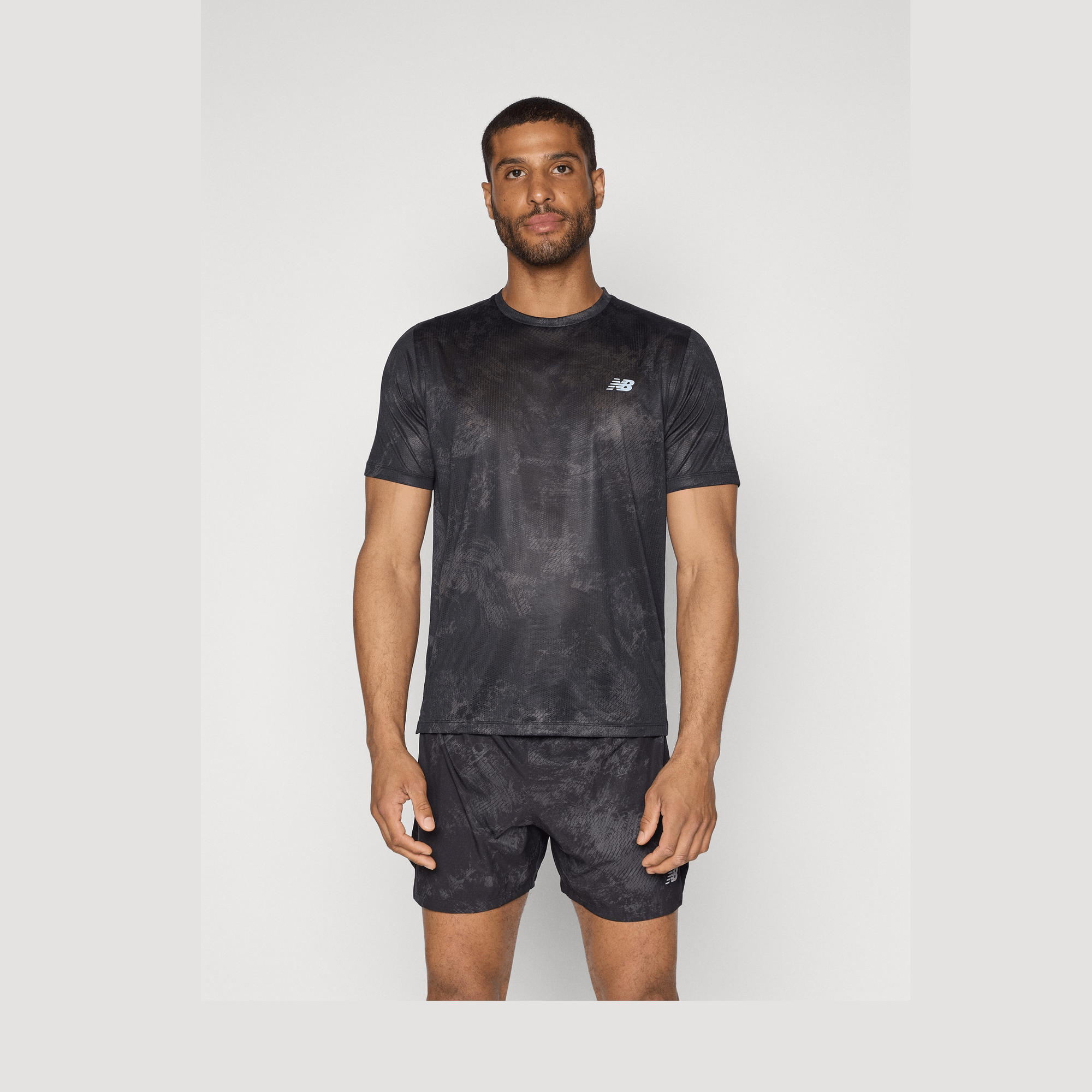 New Balance - Athletics Printed T-Shirt Heren