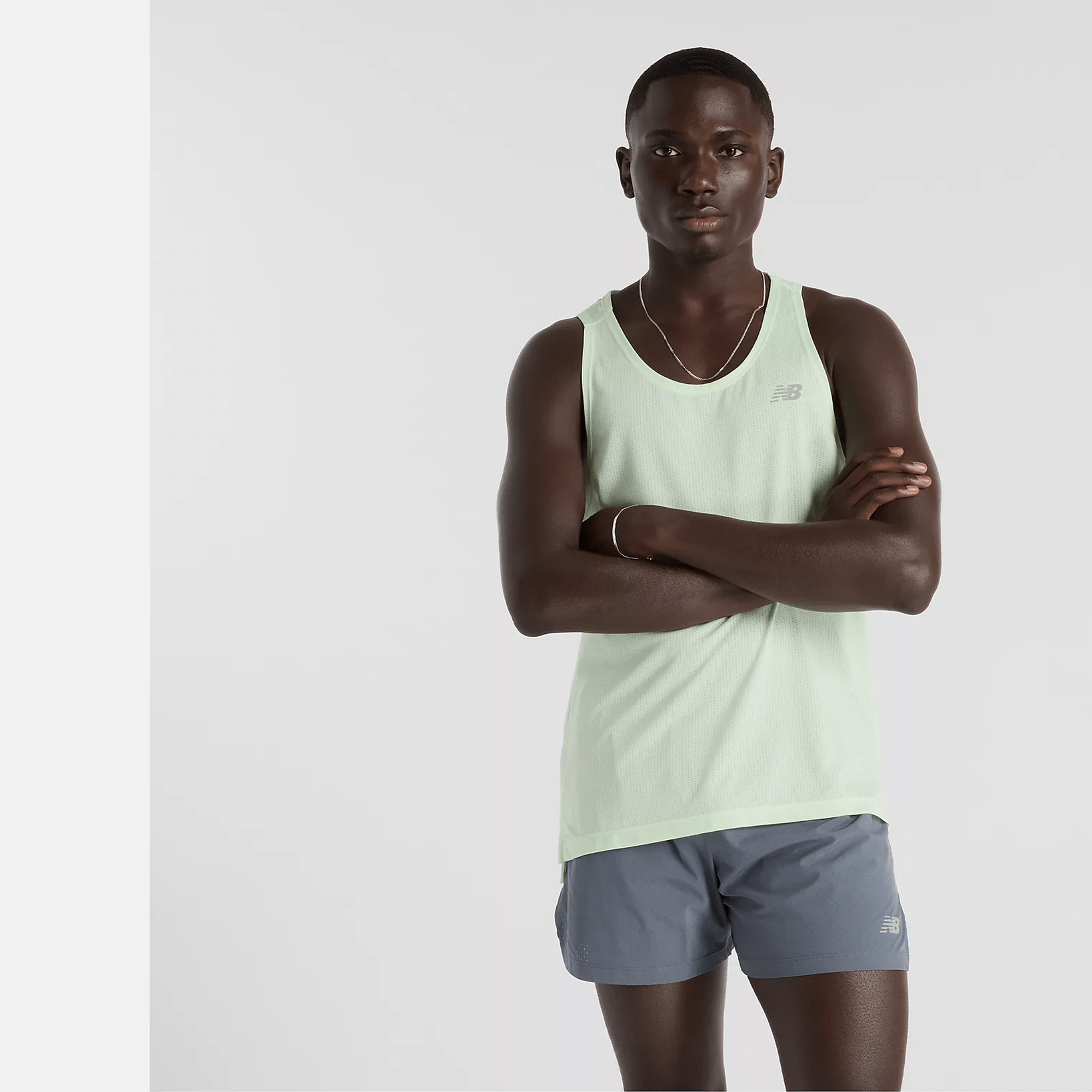 New Balance - Athletics Singlet Heren
