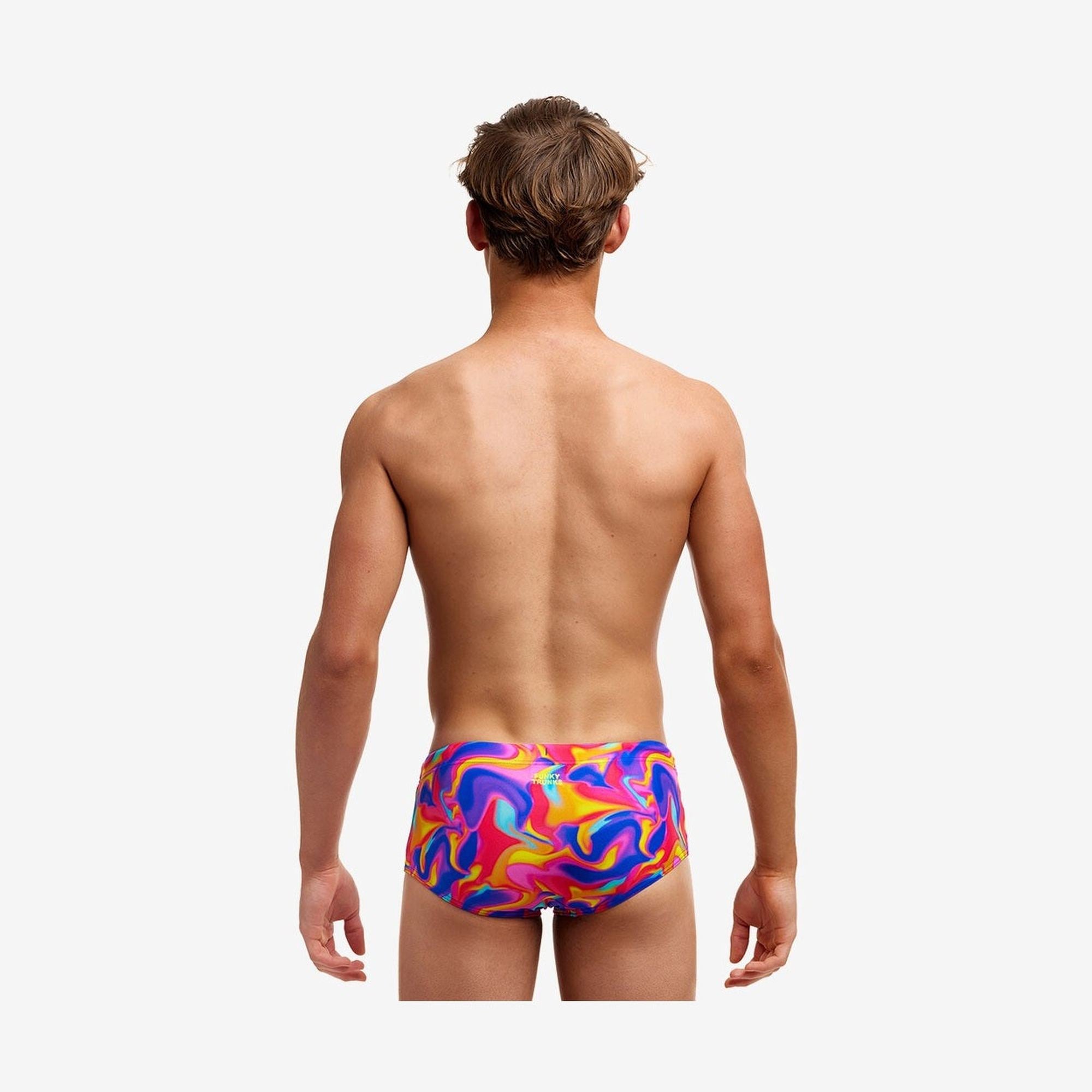 Funky Trunks - Boys Sidewinder Trunks - Summer Swirl