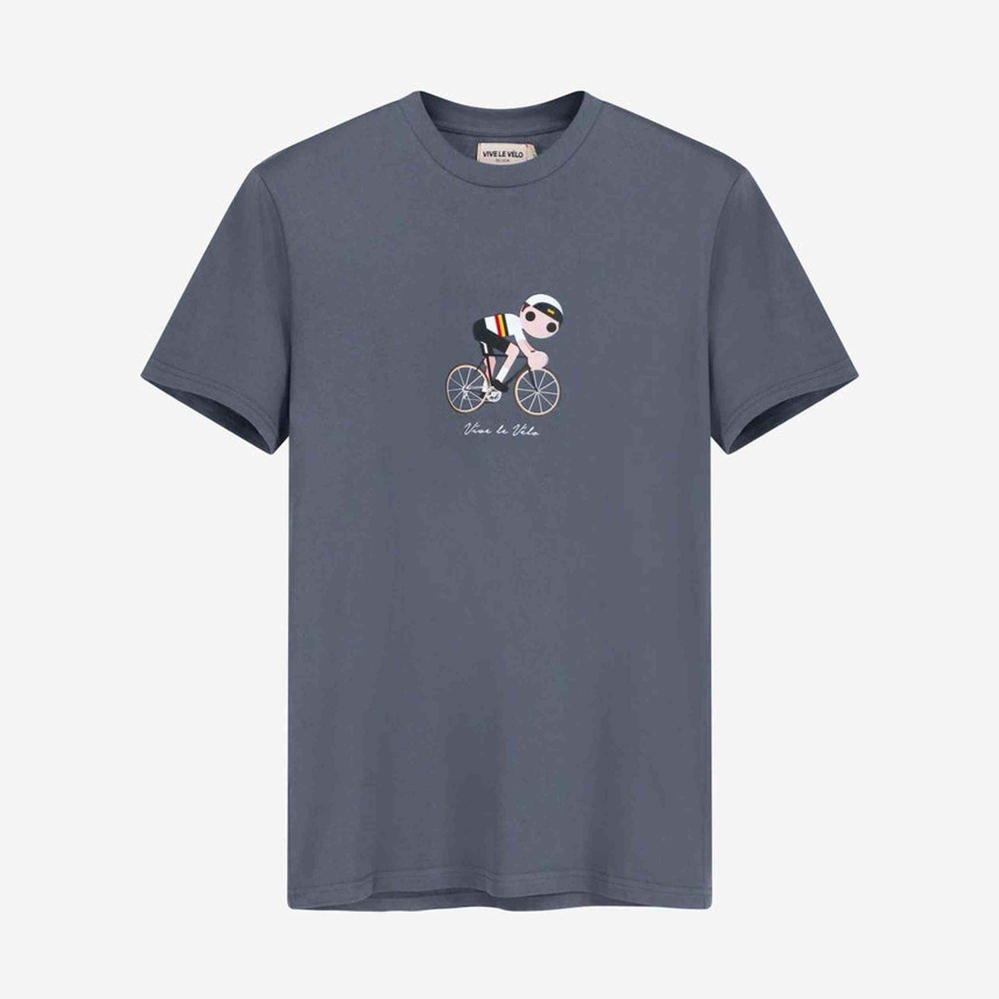 Vive Le Velo - Brave Little Belgian Men - Navy