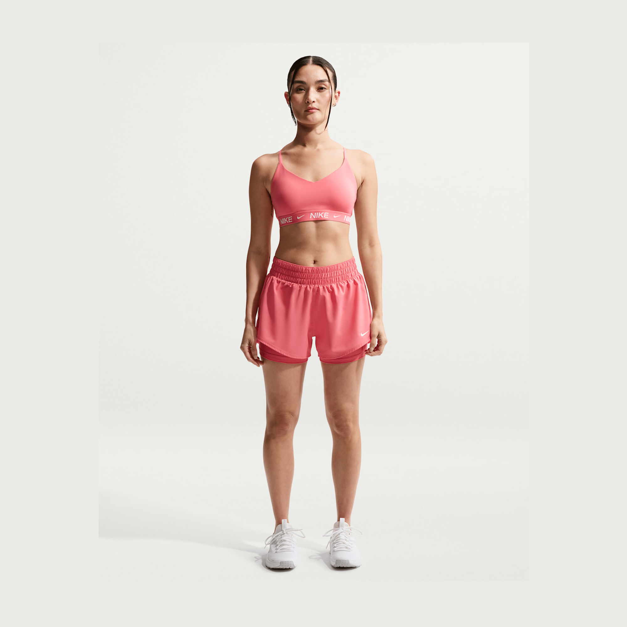 Nike - Dri-FIT Mid-Rise 3" 2-in-1 Shorts Dames