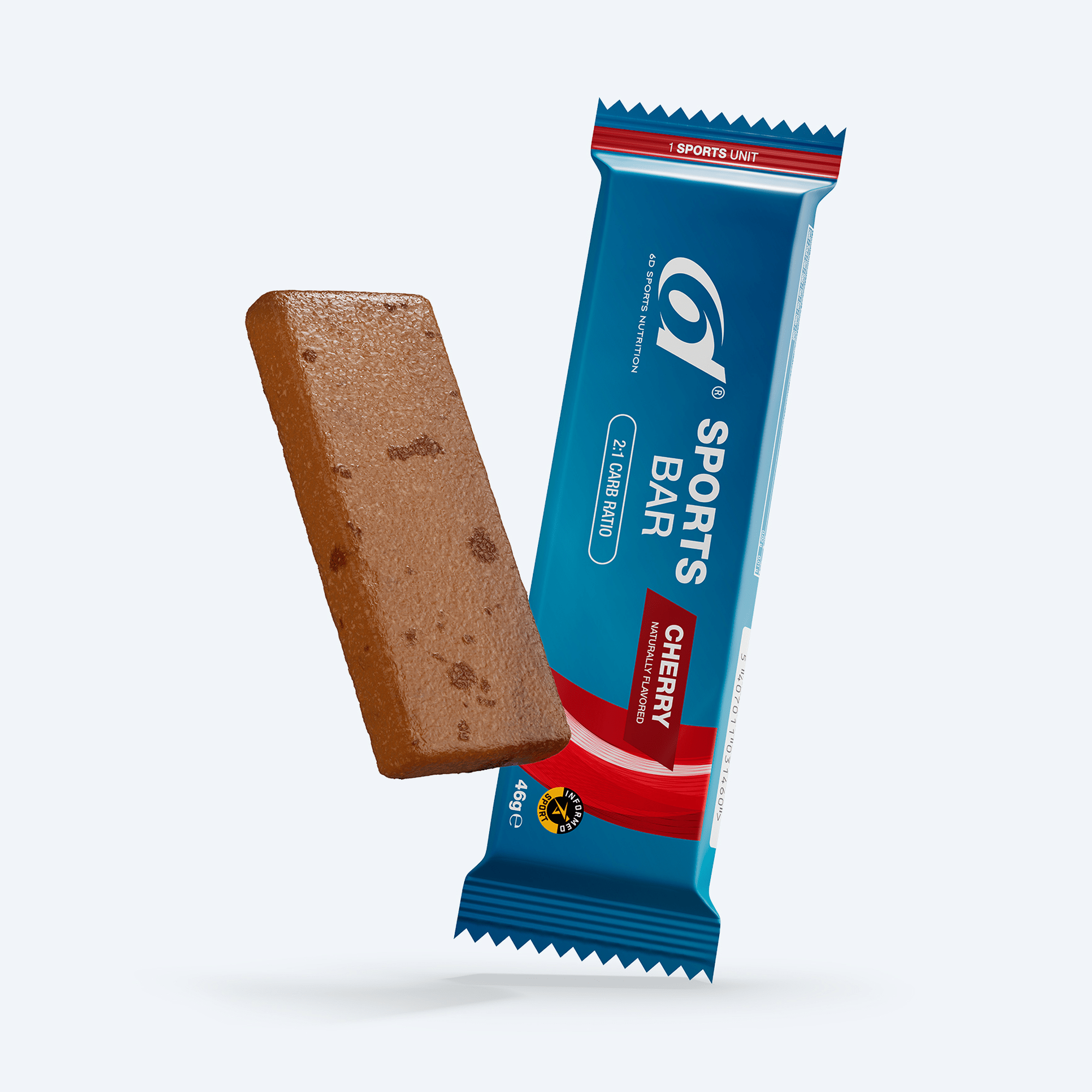 6D Nutrition - Energy Bar 6x46g