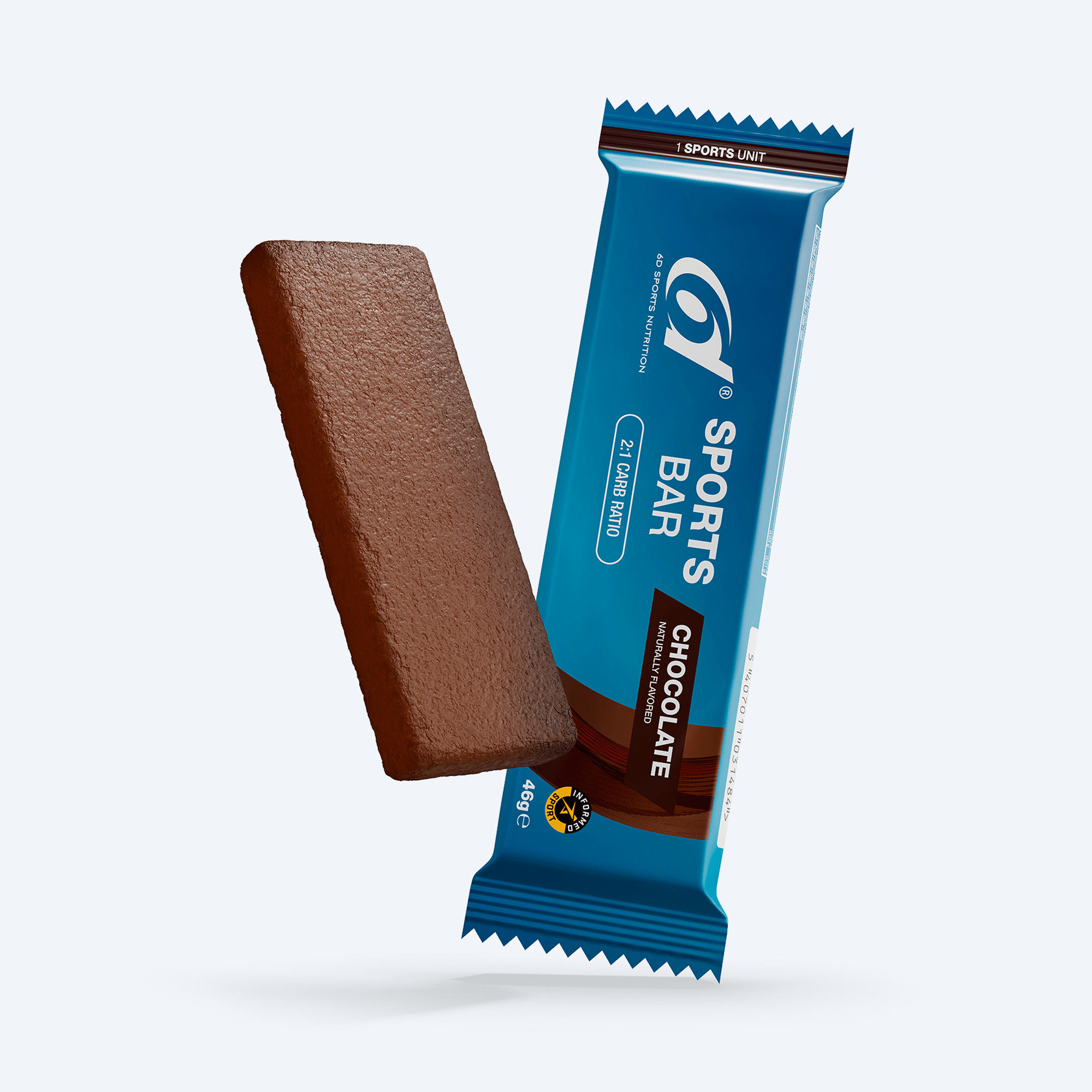 6D Nutrition - Energy Bar 6x46g