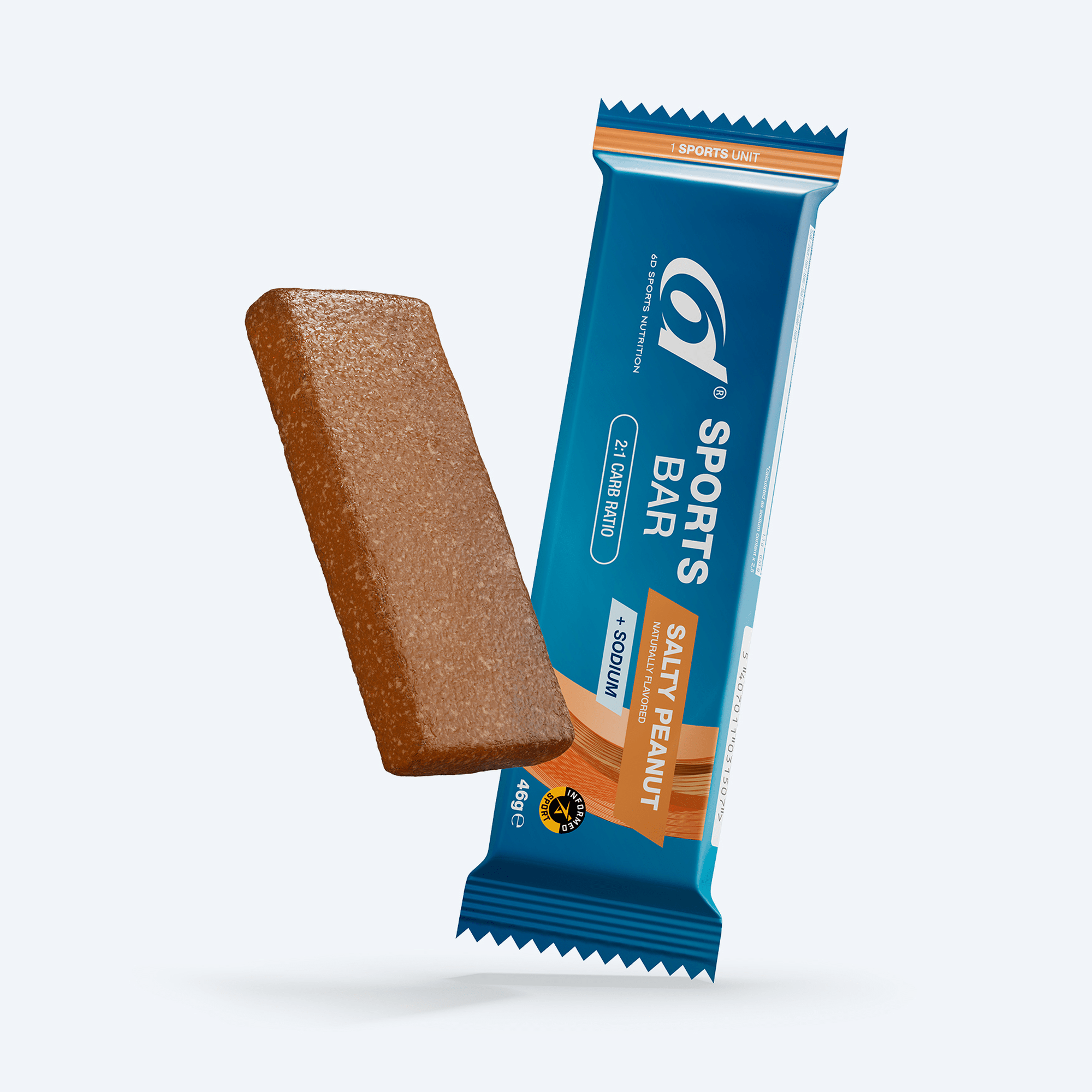 6D Nutrition - Energy Bar 6x46g