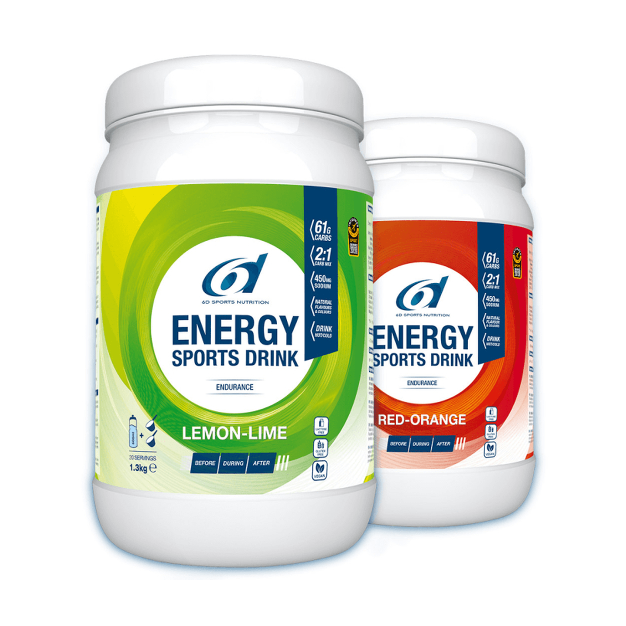 6D Nutrition - Energy Sports Drink 1.3kg