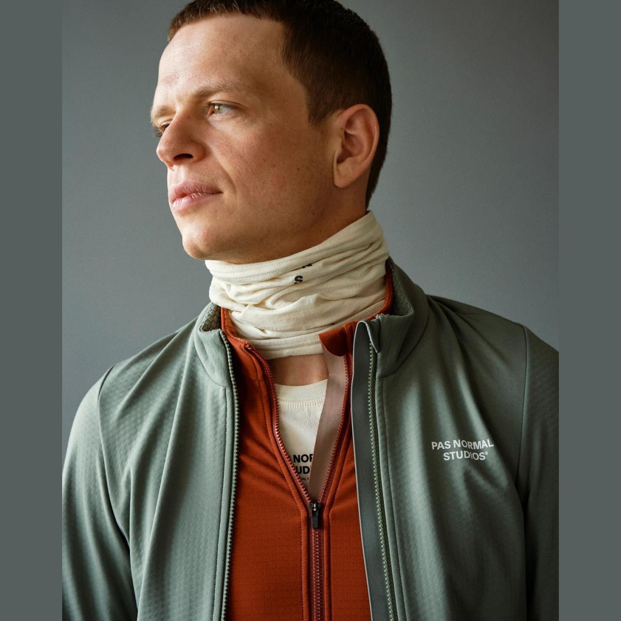 Pas Normal Studios - Essential Thermal Long Sleeve Jersey Men - Dark Celeste