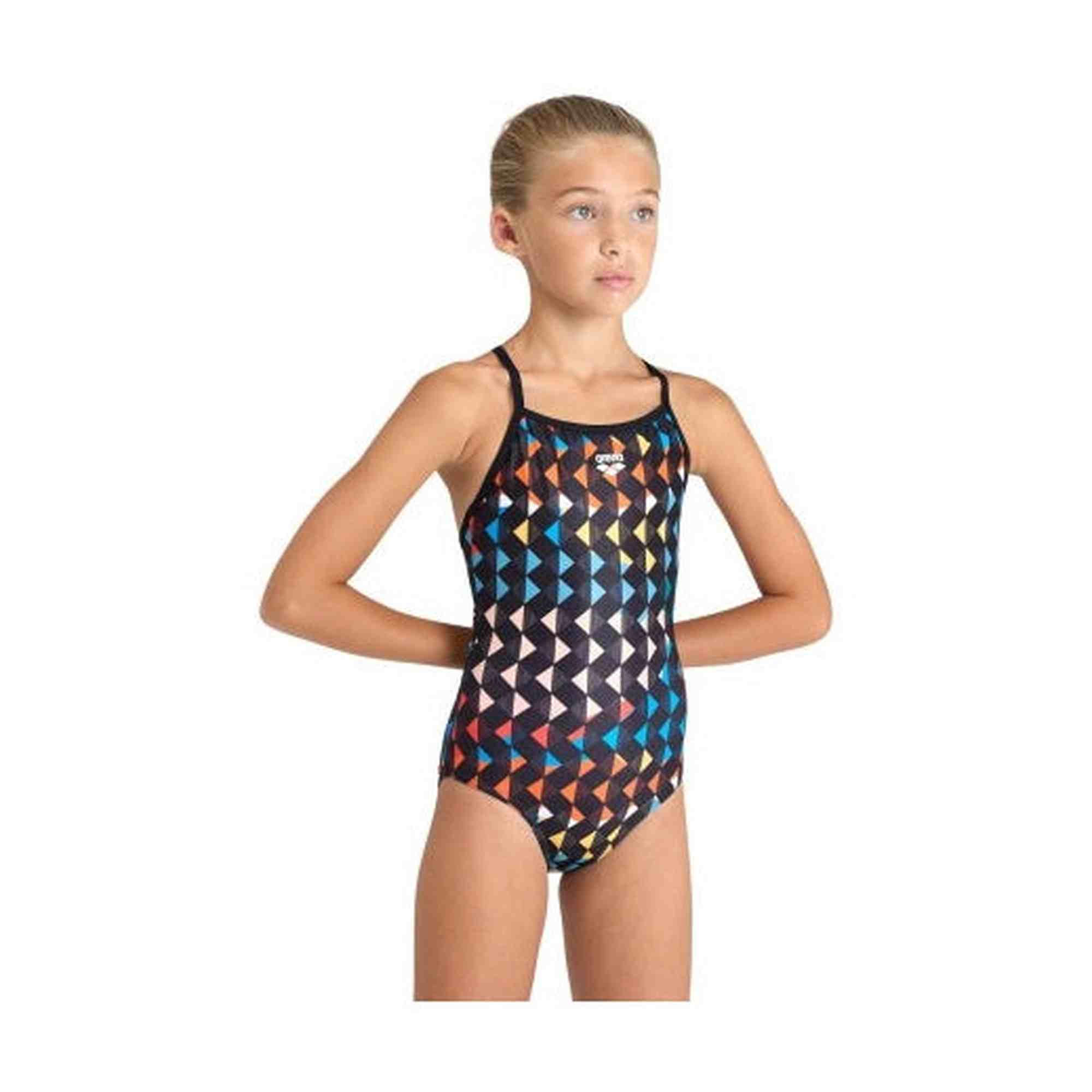Arena - Girls CARNIVAL SWIMSUIT LIGHTDROP BACK