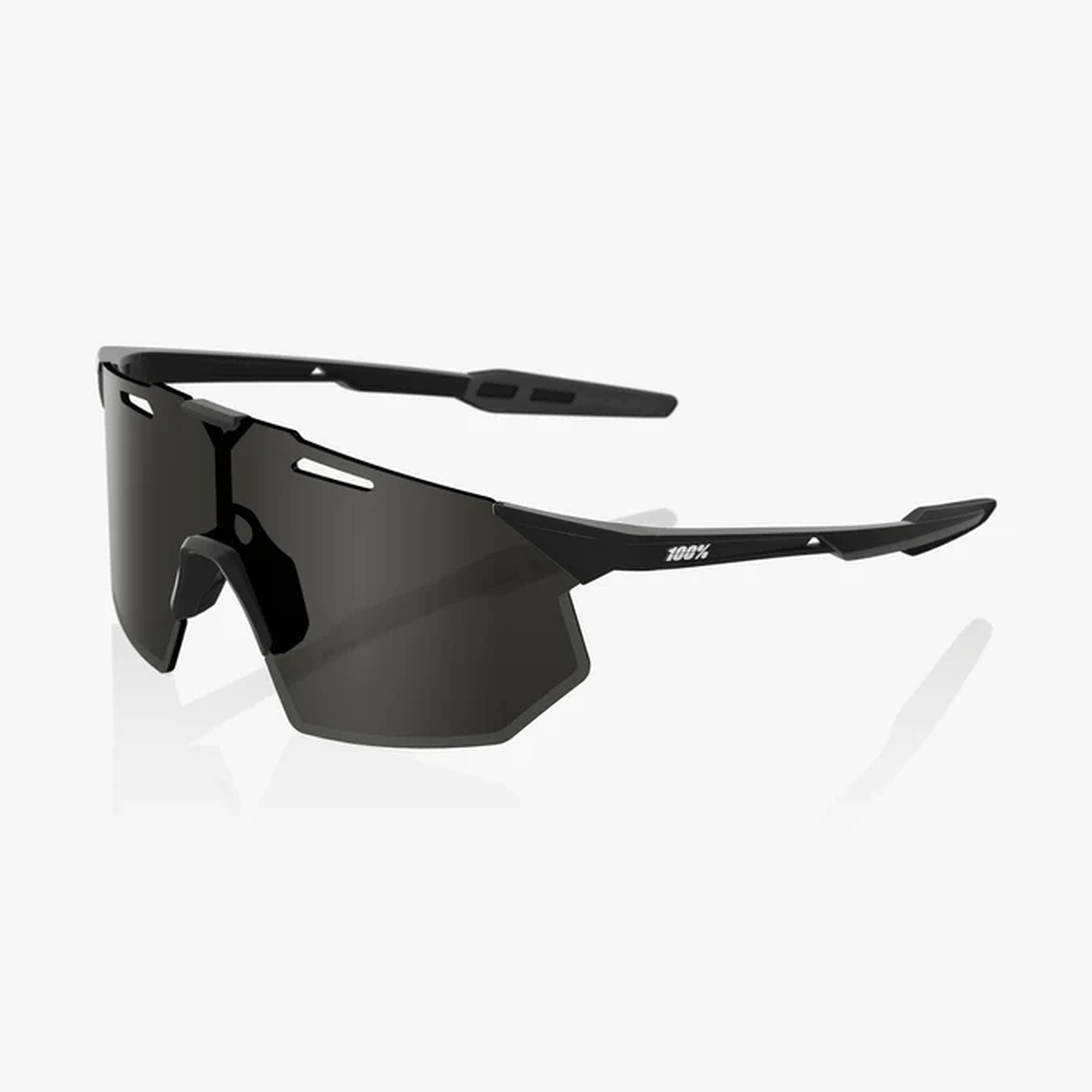 100% - HYPERCRAFT SQ - Matte Black - Smoke Lens
