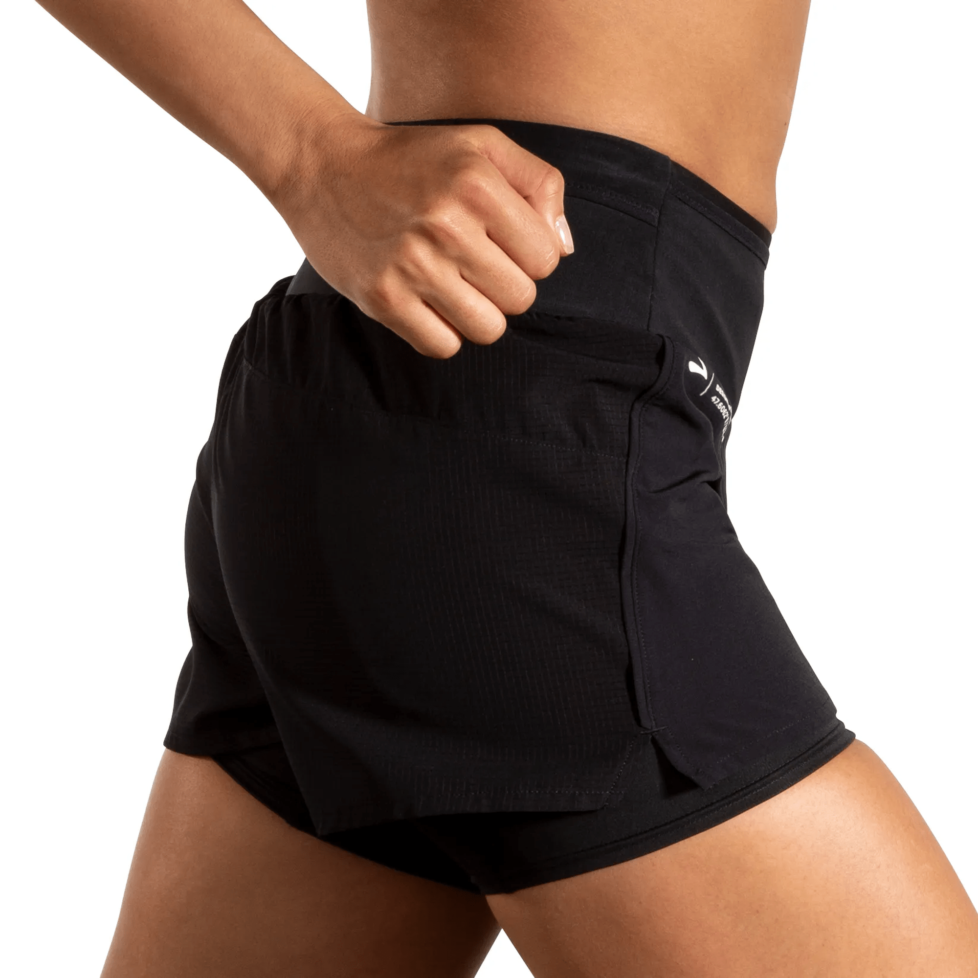 Brooks - High Point 3" 2-in-1 Short 2.0 Dames