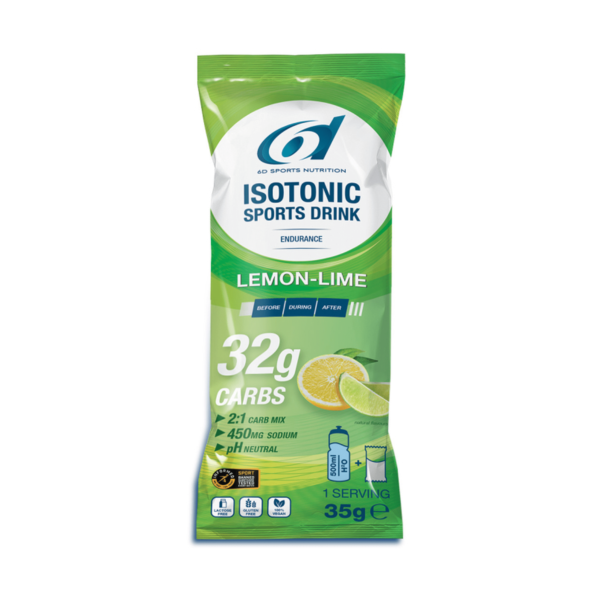 6D Nutrition - Isotonic Sports Drink Unidose