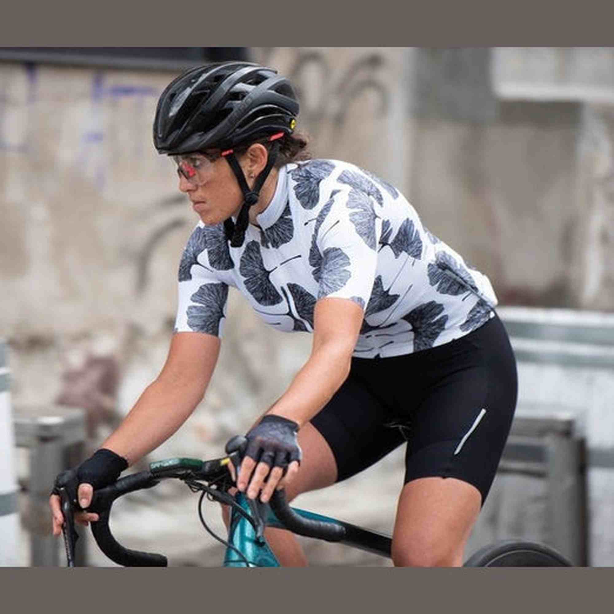 Q36.5 - Jersey Short Sleeve G1 Ginkgo Dames - White