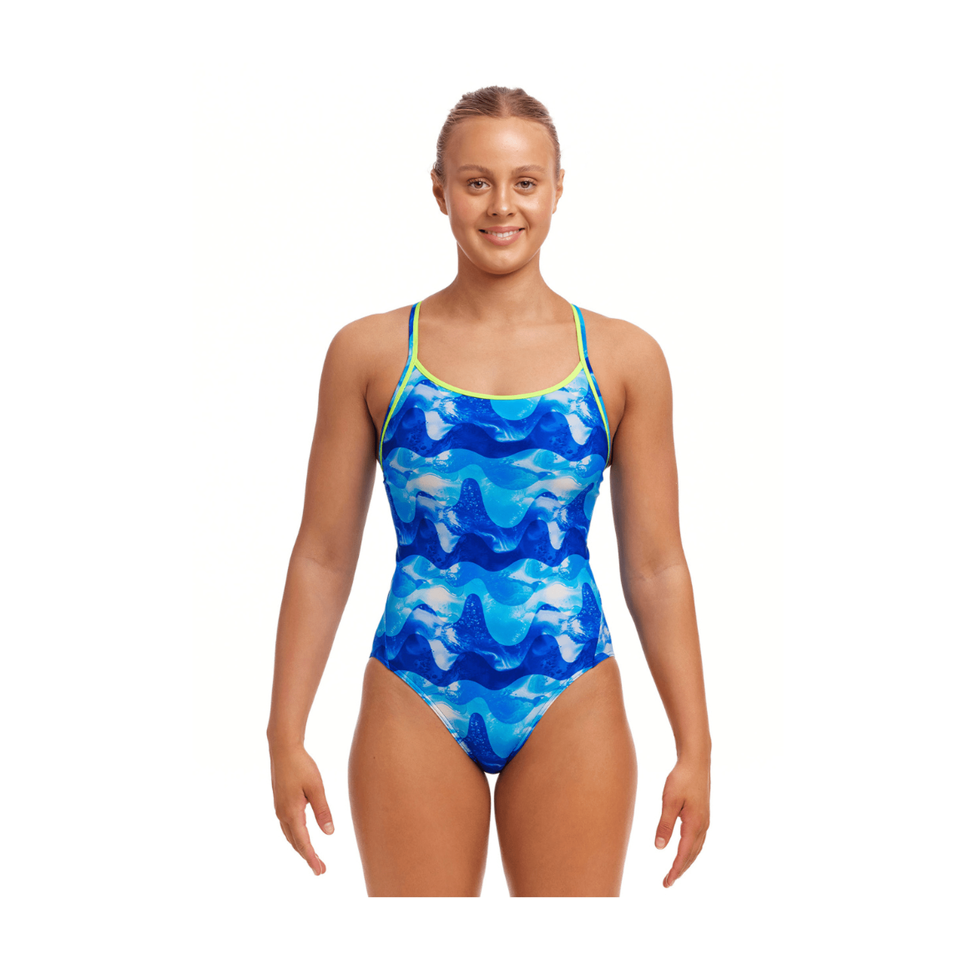 Funkita - Ladies Diamond Back One Piece - Dive In
