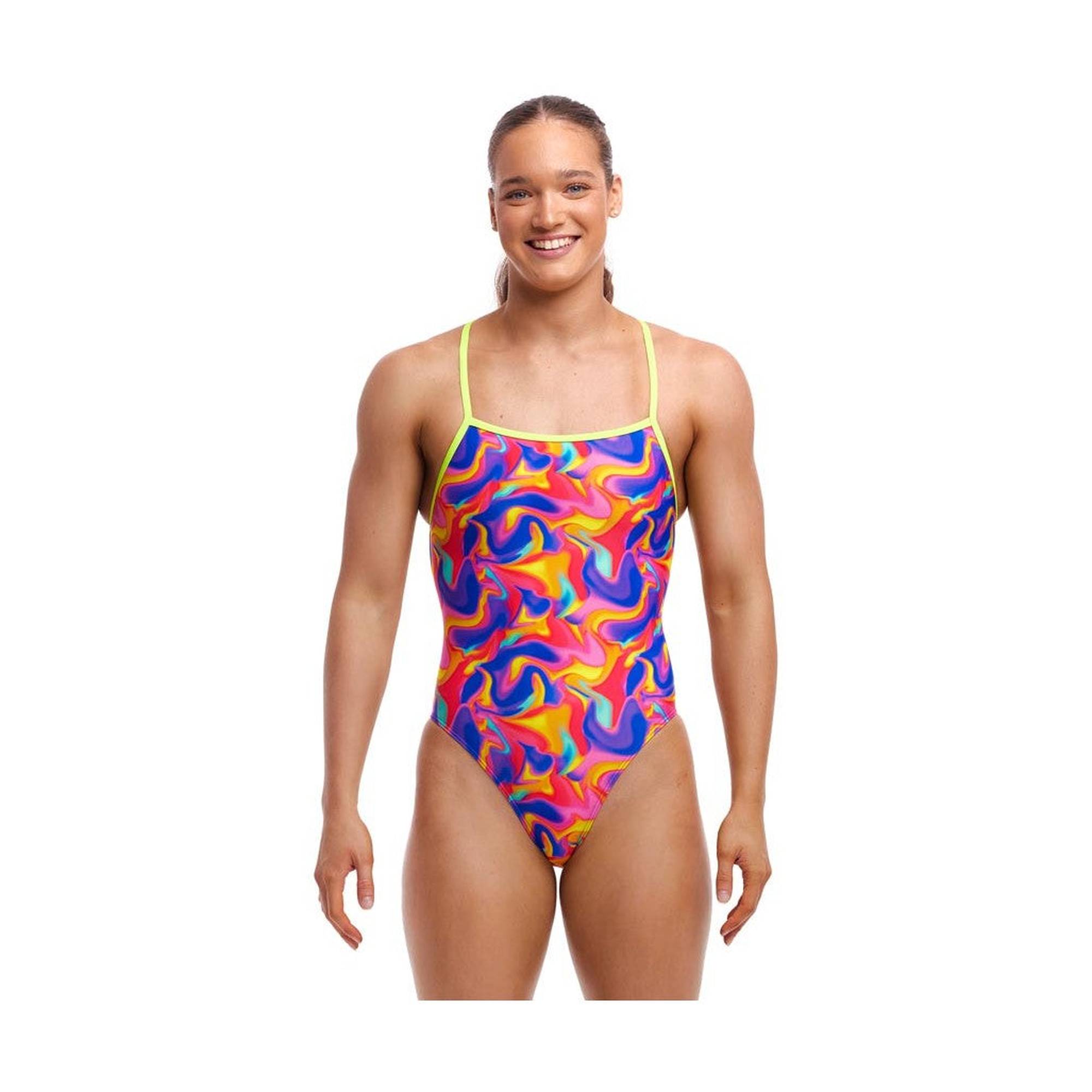 Funkita - Ladies Strapped In One Peace - Summer Swirl