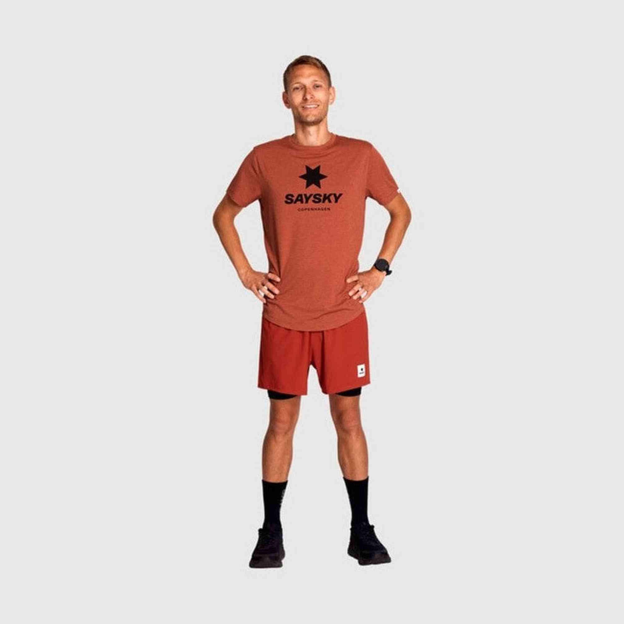 Saysky - Logo Combat T-shirt Heren