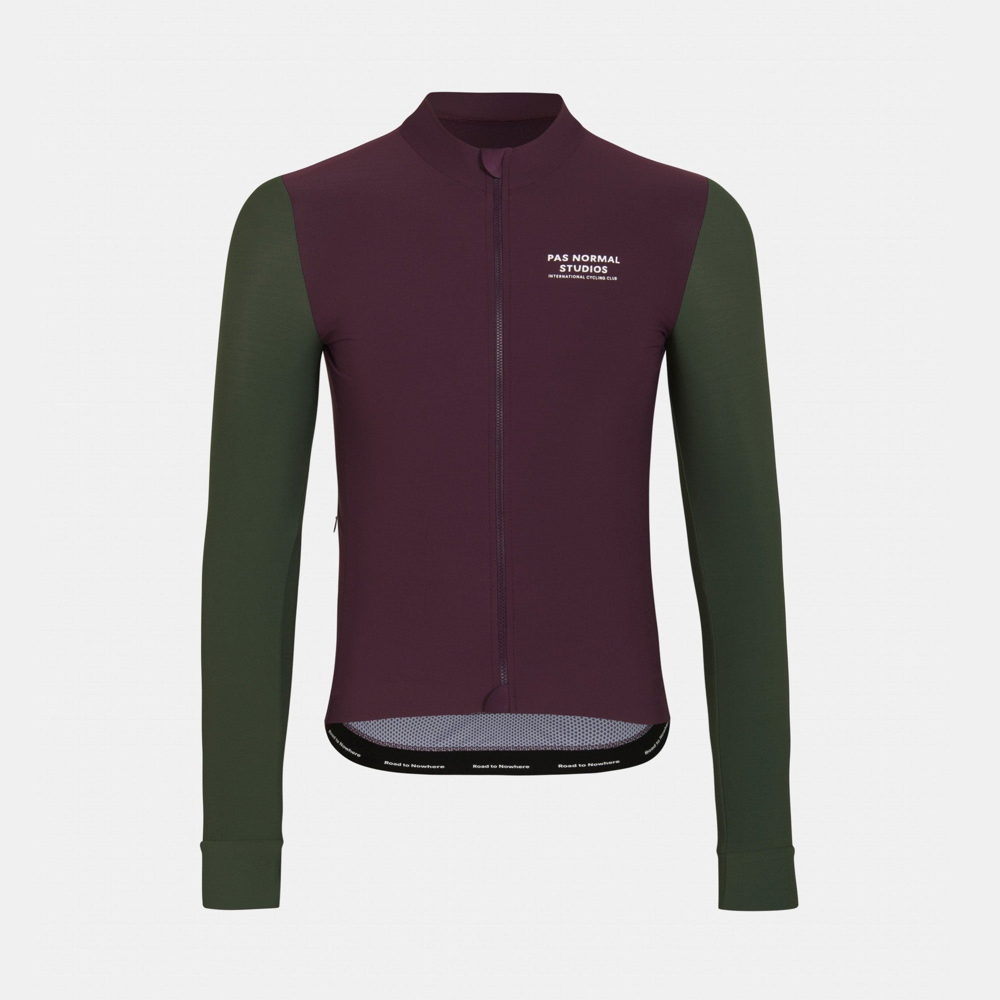 Pas Normal Studios - Mechanism Long Sleeve Jersey - Burgundy