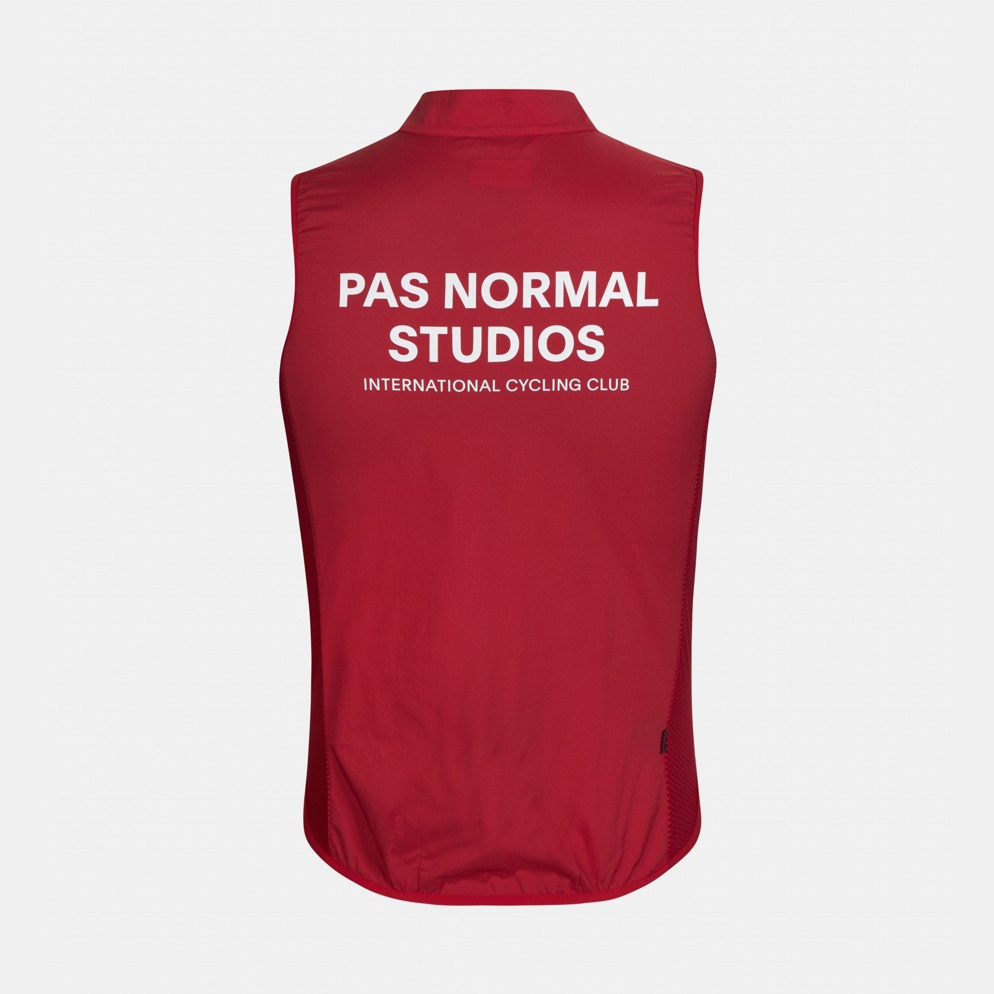 Pas Normal Studios - Mechanism Stow Away Gilet - Deep Red