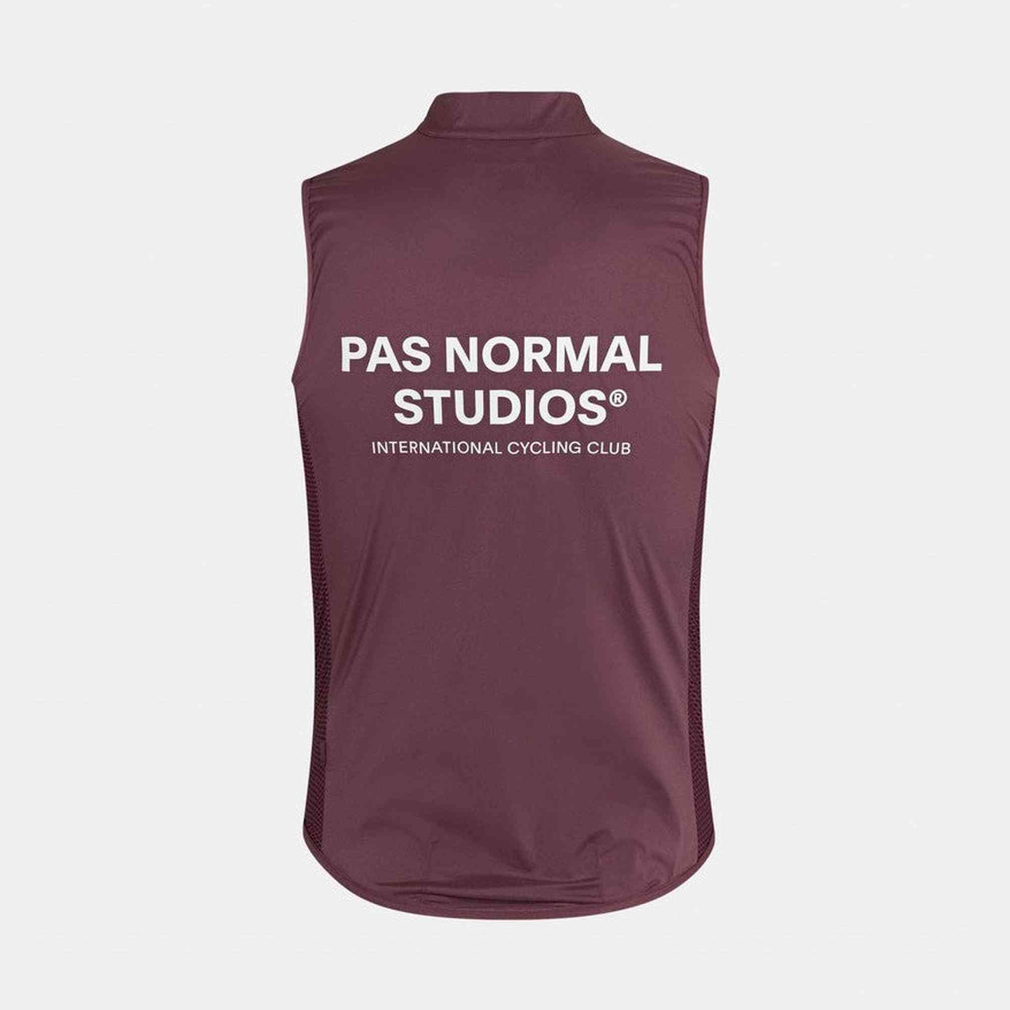 Pas Normal Studios - Mechanism Stow Away Gilet - Light Burgundy