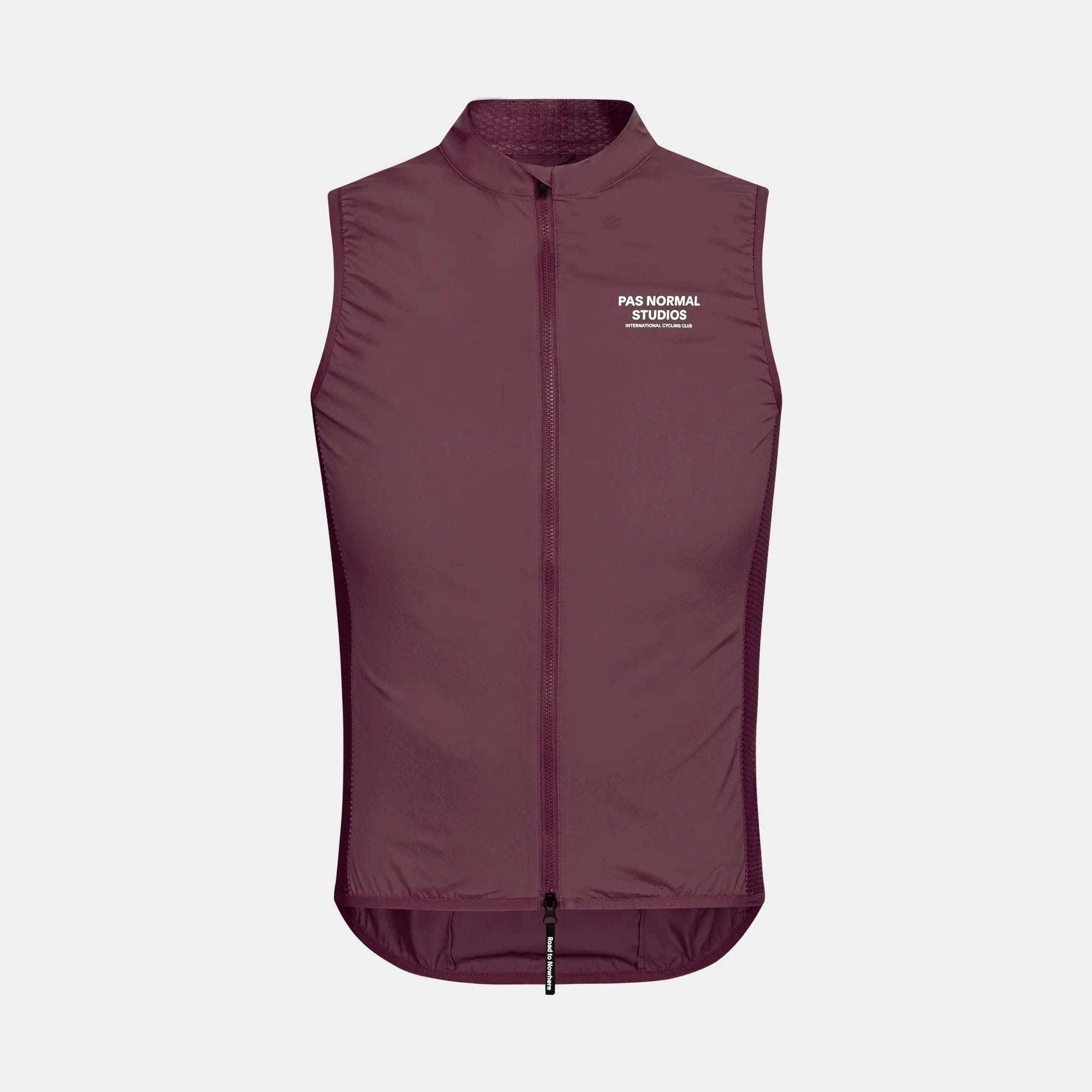 Pas Normal Studios - Mechanism Stow Away Gilet - Light Burgundy
