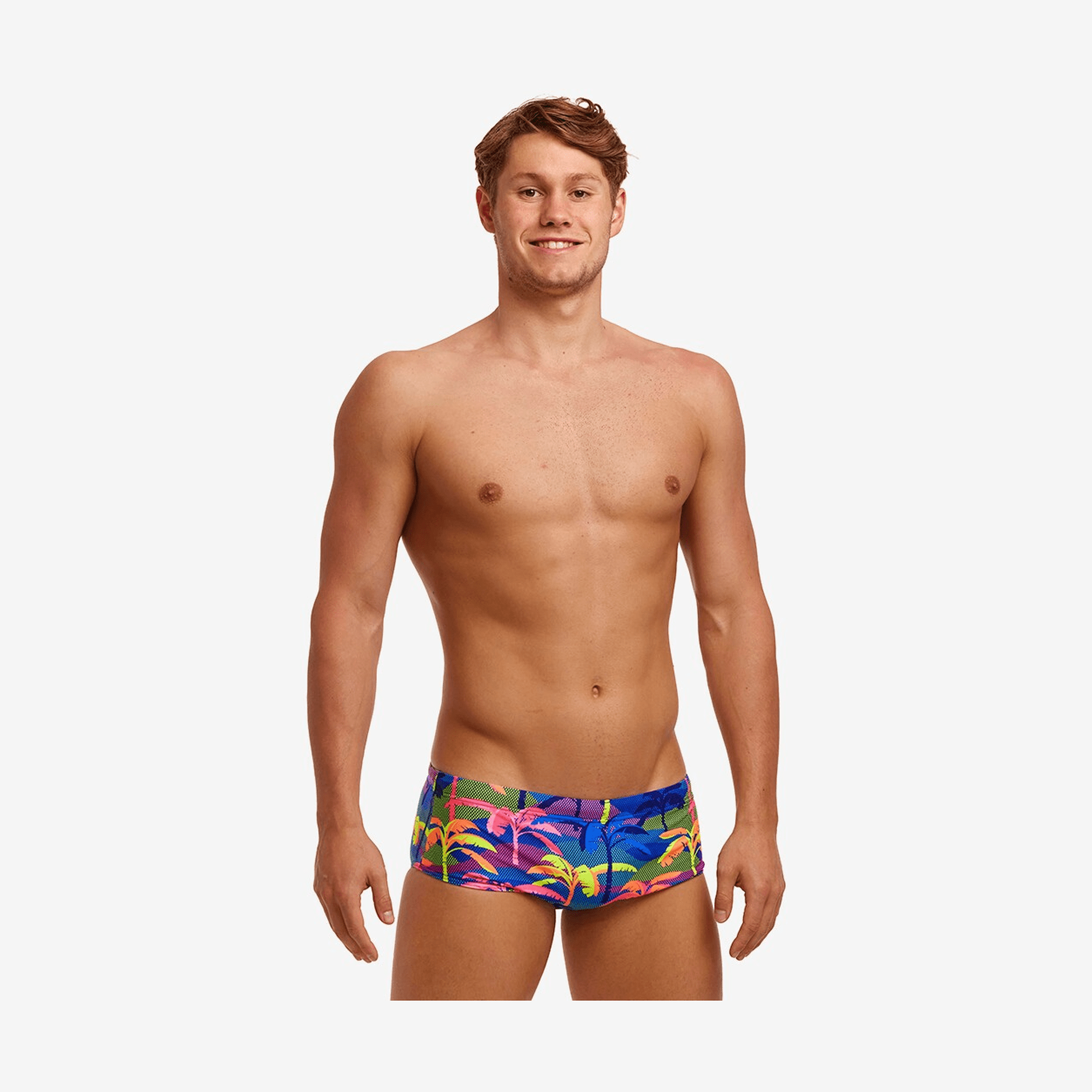 Funky Trunks - Mens Sidewinder Trunks - Palm A Lot