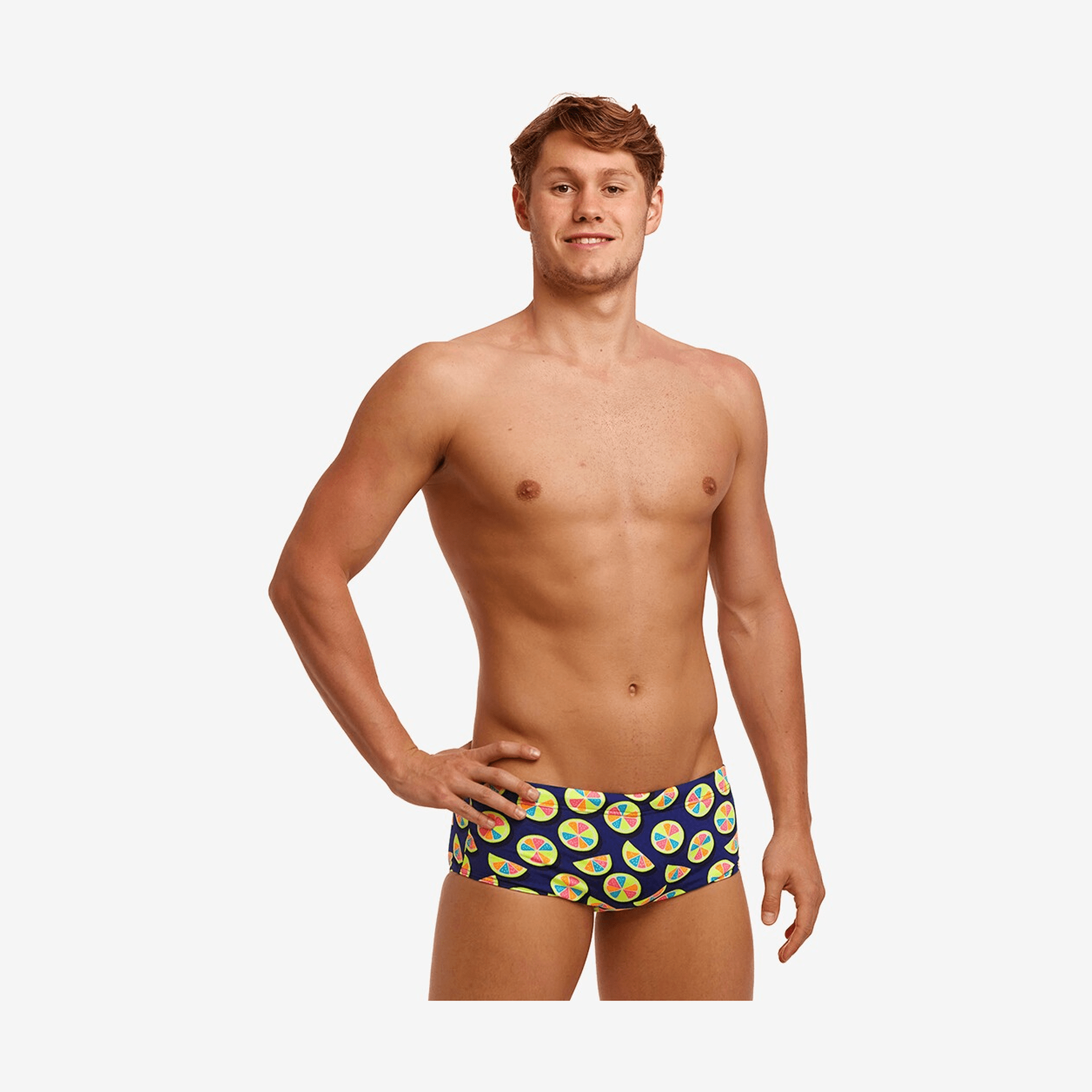 Funky Trunks - Mens Sidewinder Trunks - You Lemon