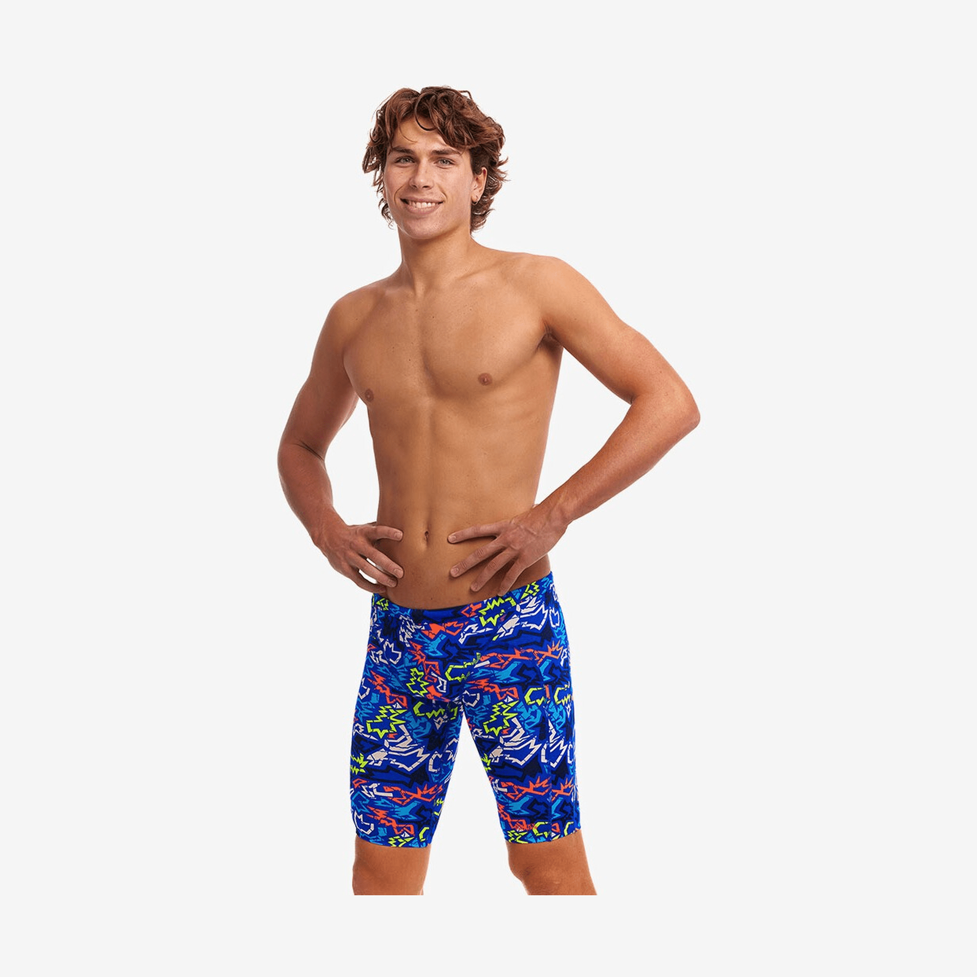 Funky Trunks - Mens Training Jammers - Broken Hearts