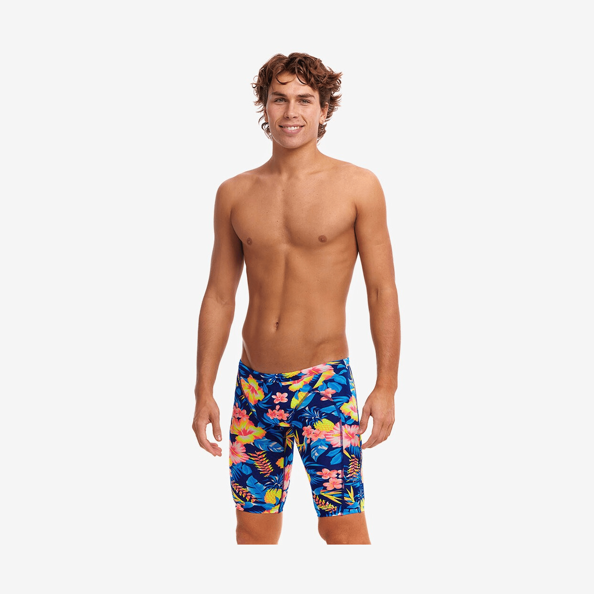 Funky Trunks - Mens Training Jammers - In Bloom