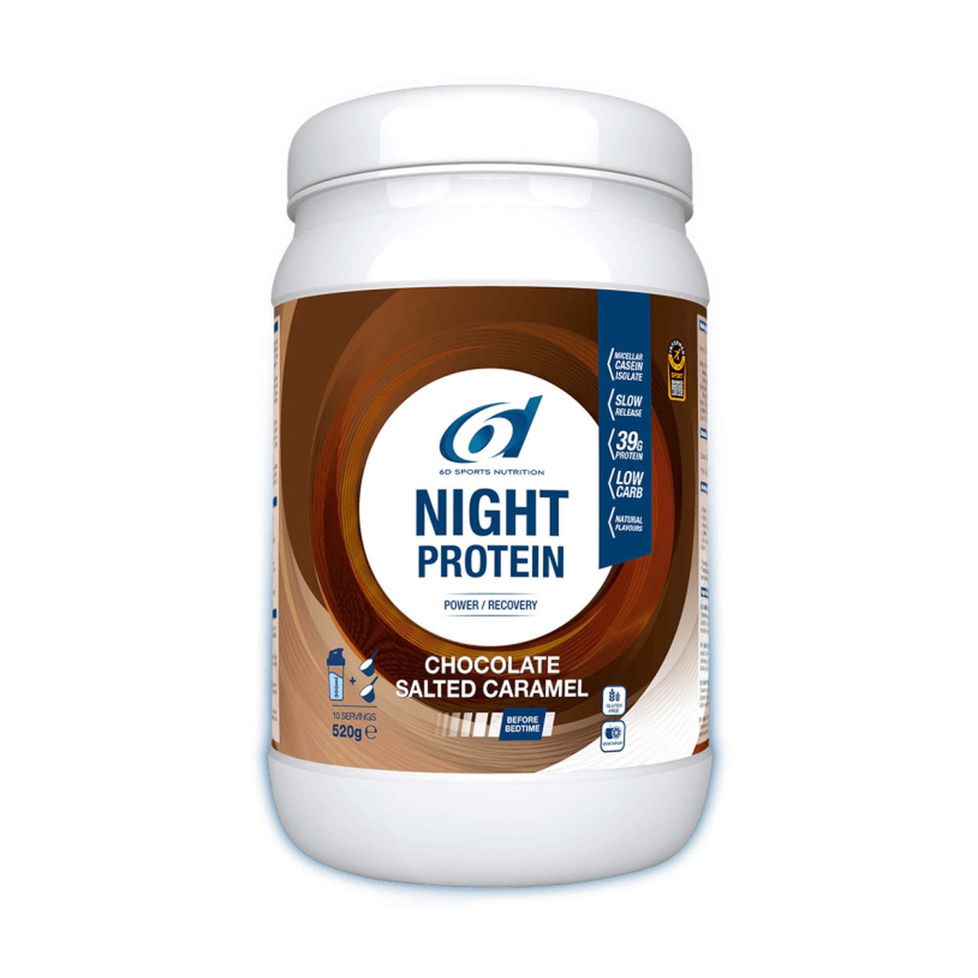 6D Nutrition - Night Proteïn 520g