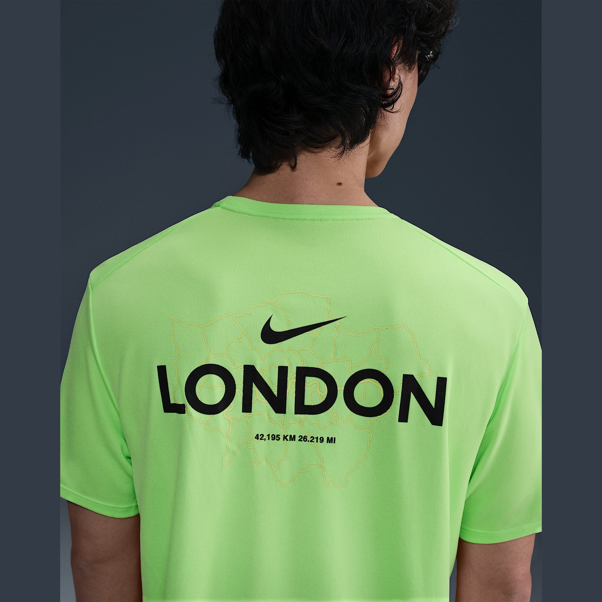 Nike - Nike City Marathon Miler Tee Heren