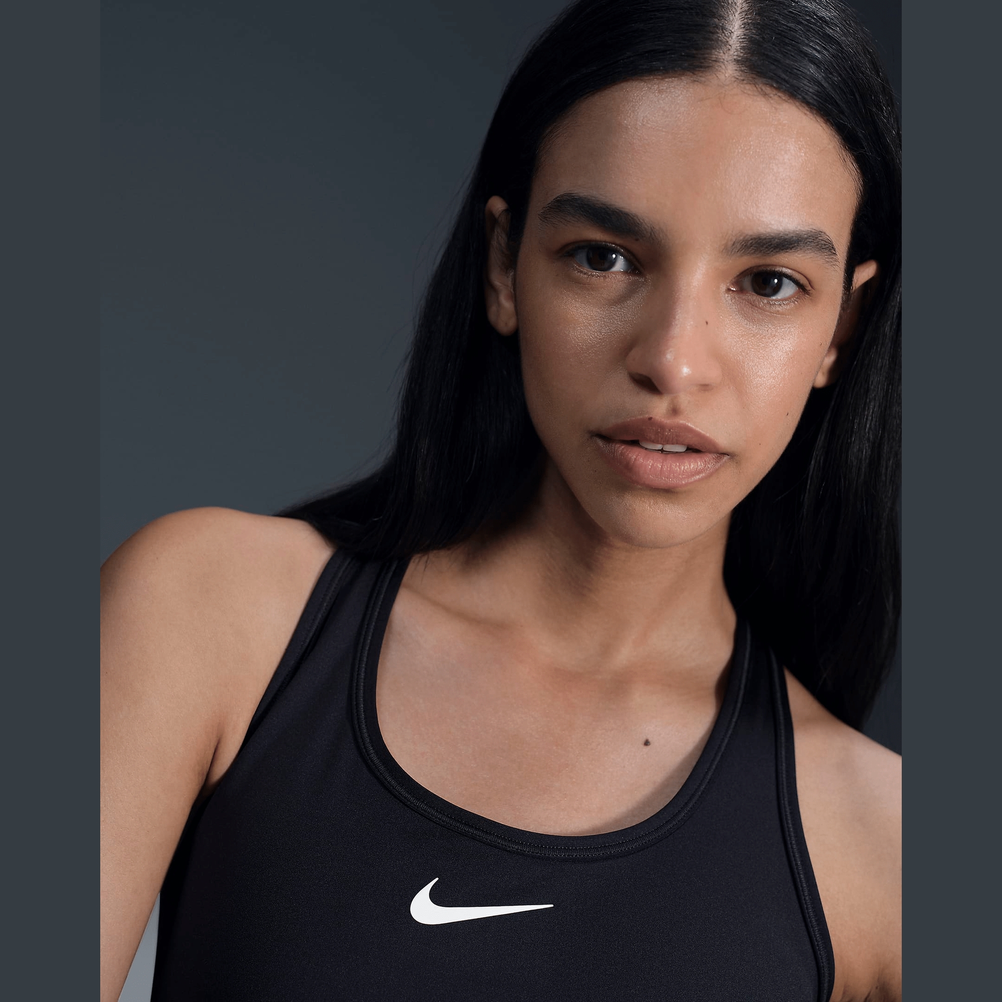 Nike - Nike Swoosh Medium-Support Sports Bra Dames