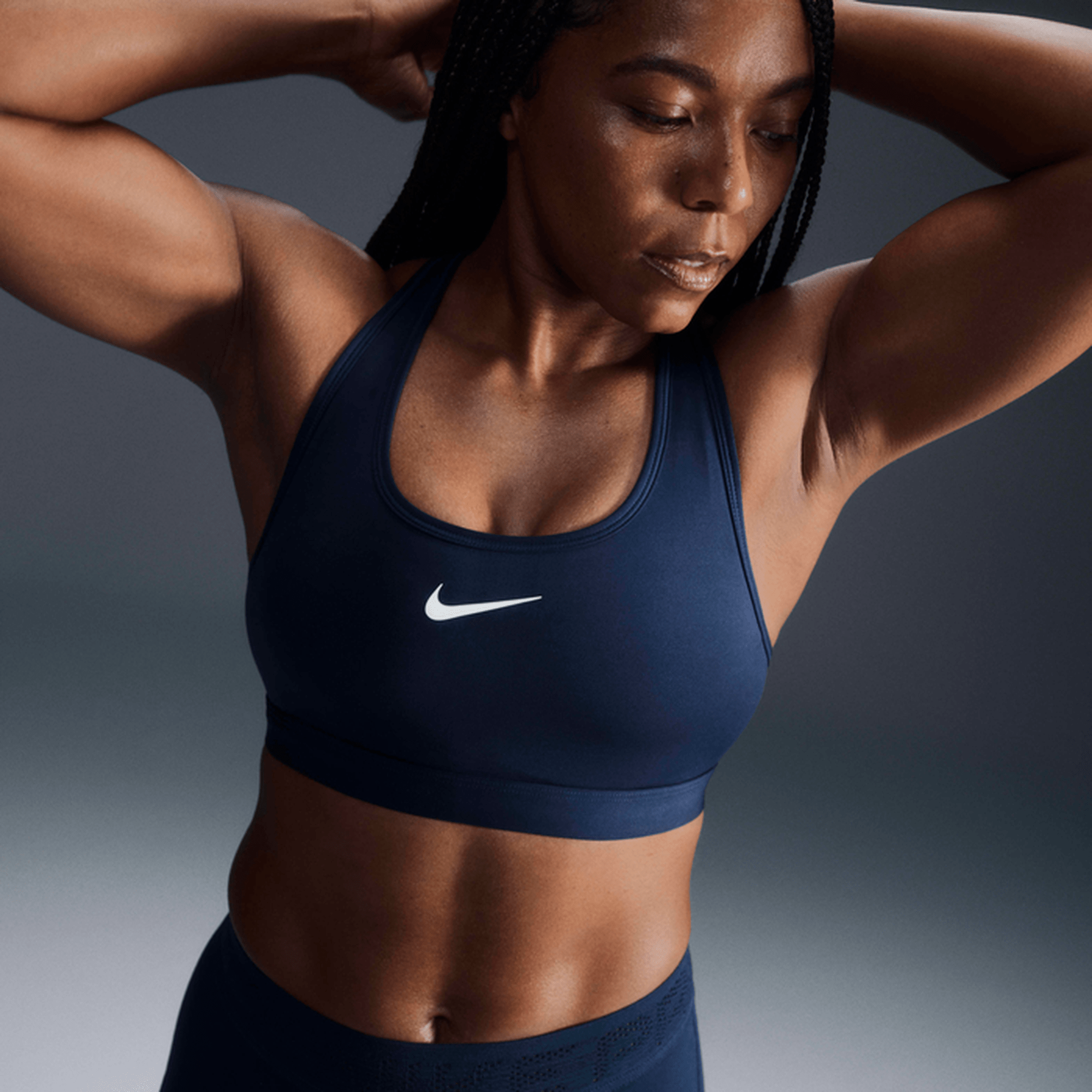 Nike - Nike Swoosh Medium-Support Sports Bra Dames