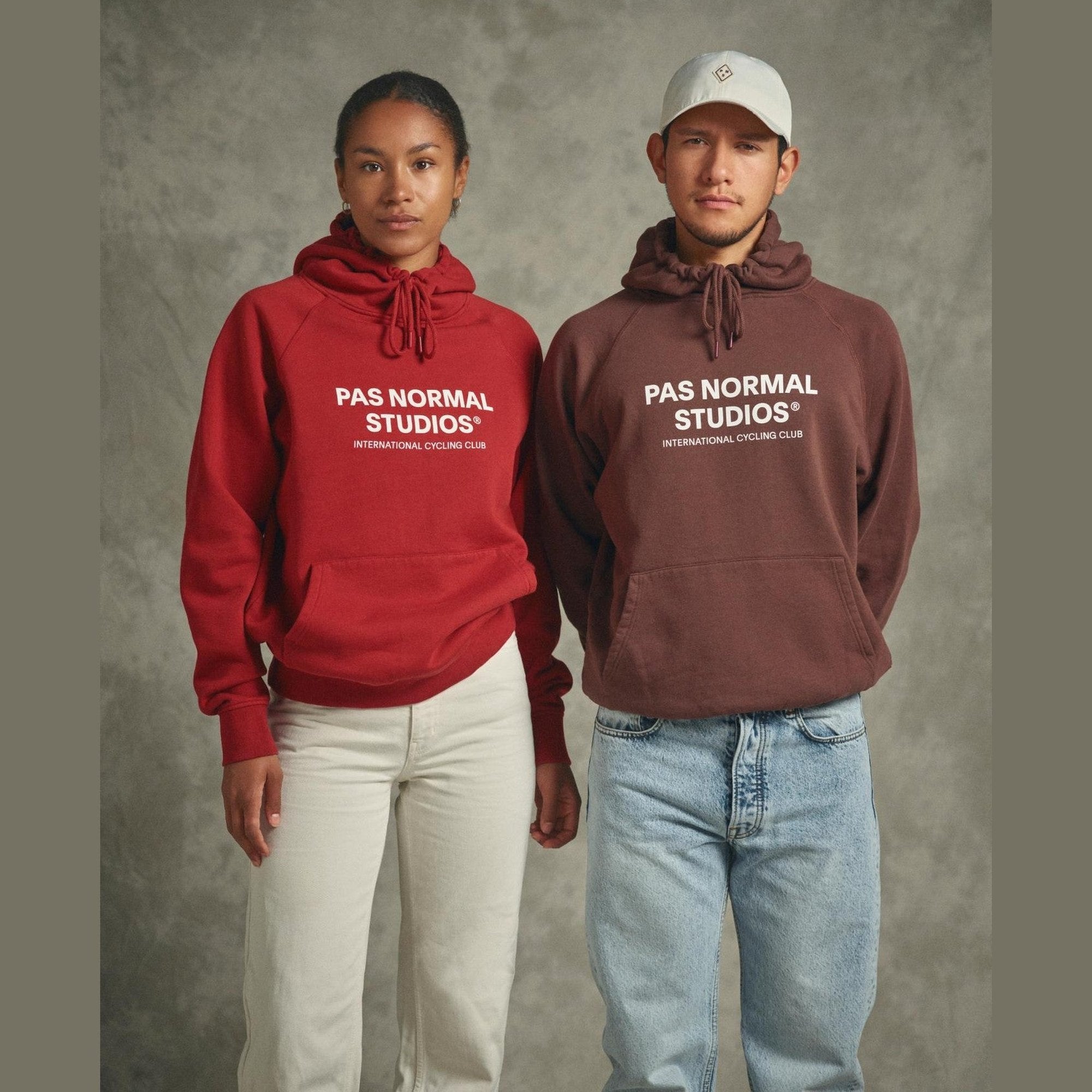 Pas Normal Studios - Off-Race Logo Hoodie - Red