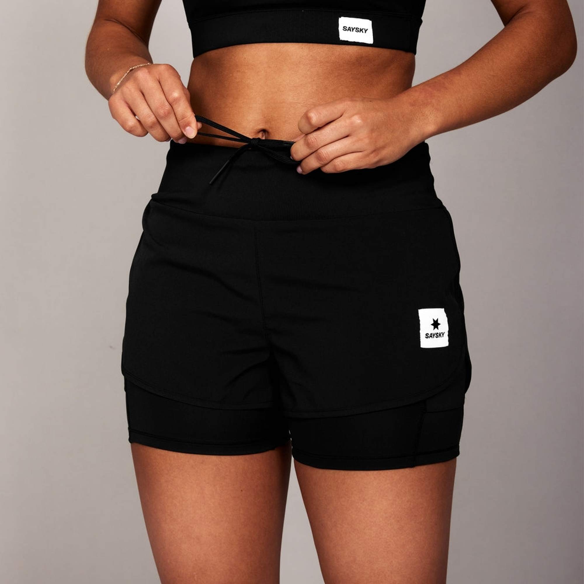 Saysky - Pace 2 in 1 Shorts 3'' Dames