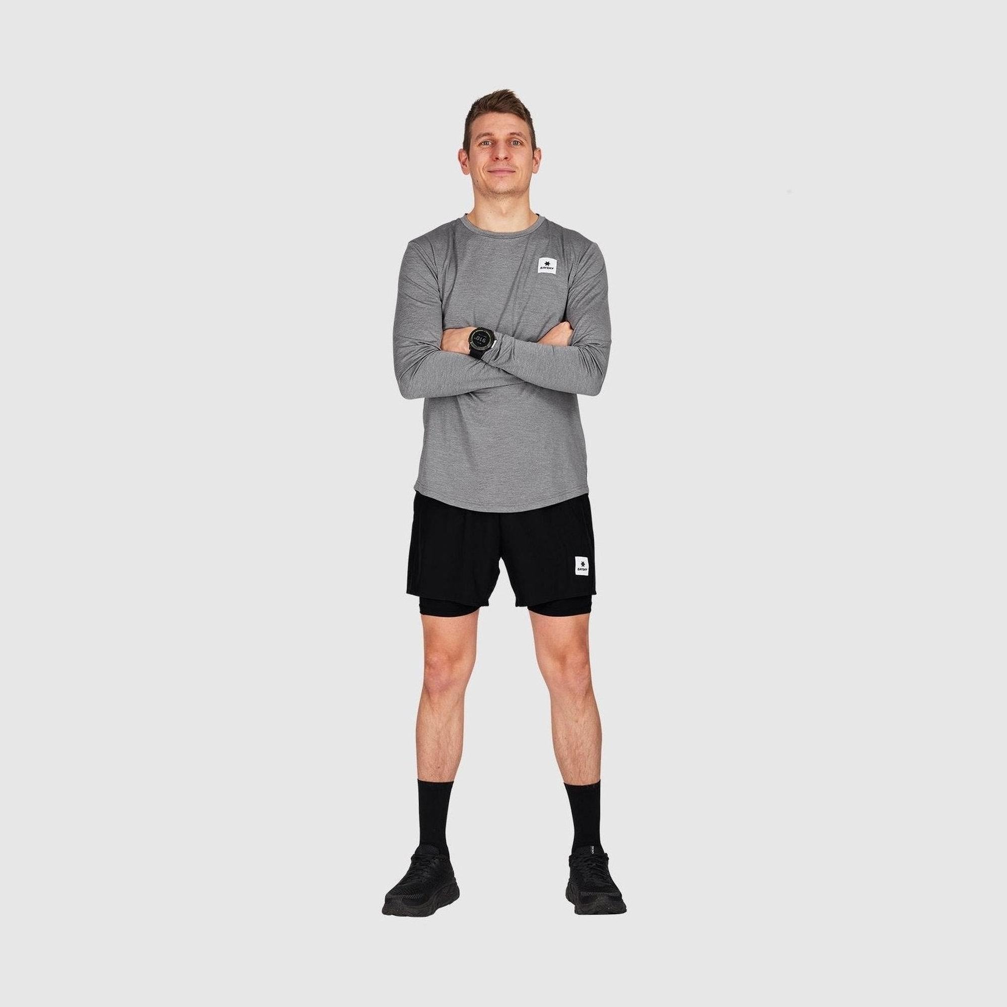 Saysky - Pace 2 in 1 Shorts 5" Heren