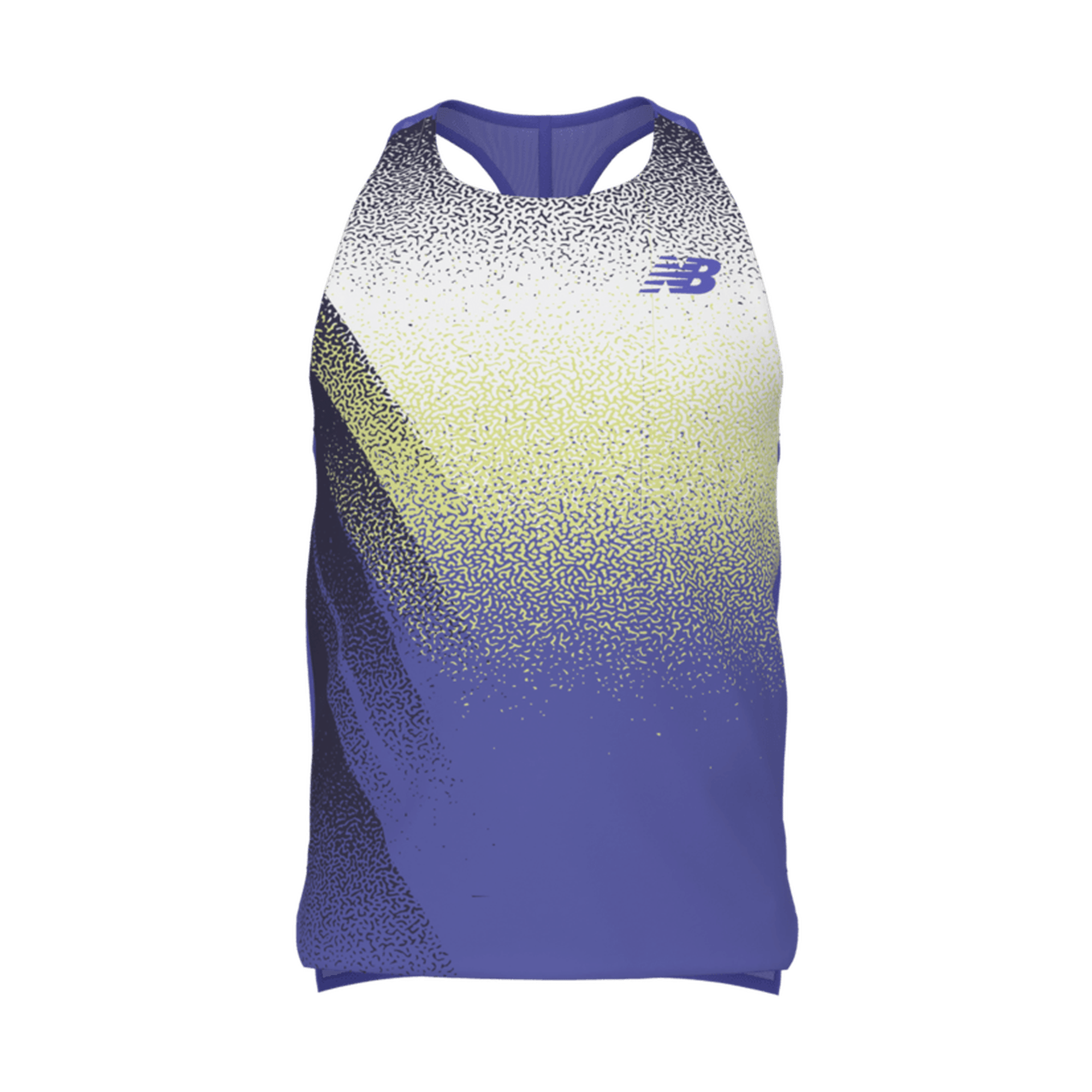 New Balance - Race Day Ultra Light Printed Singlet Heren