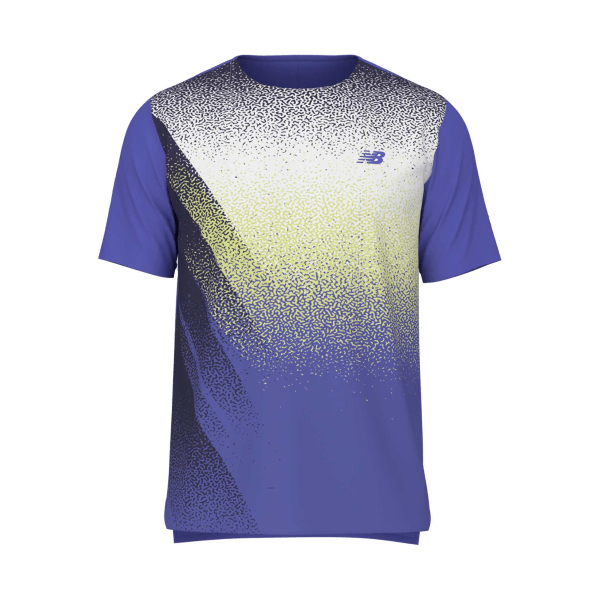 New Balance - Race Day Ultra Light Printed T-Shirt Heren