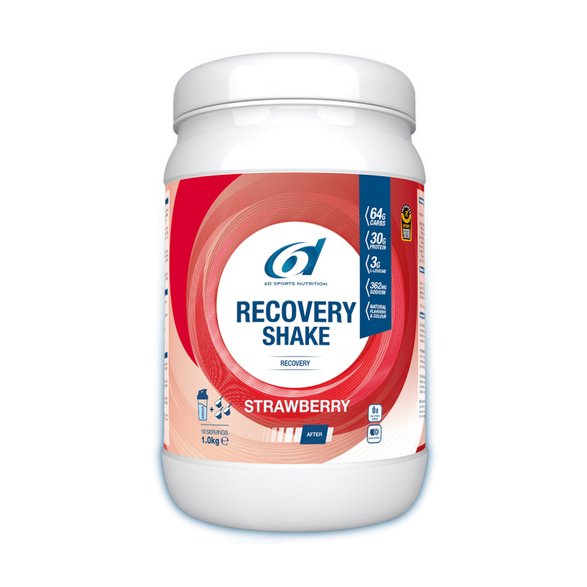 6D Nutrition - Recovery Shake 1kg