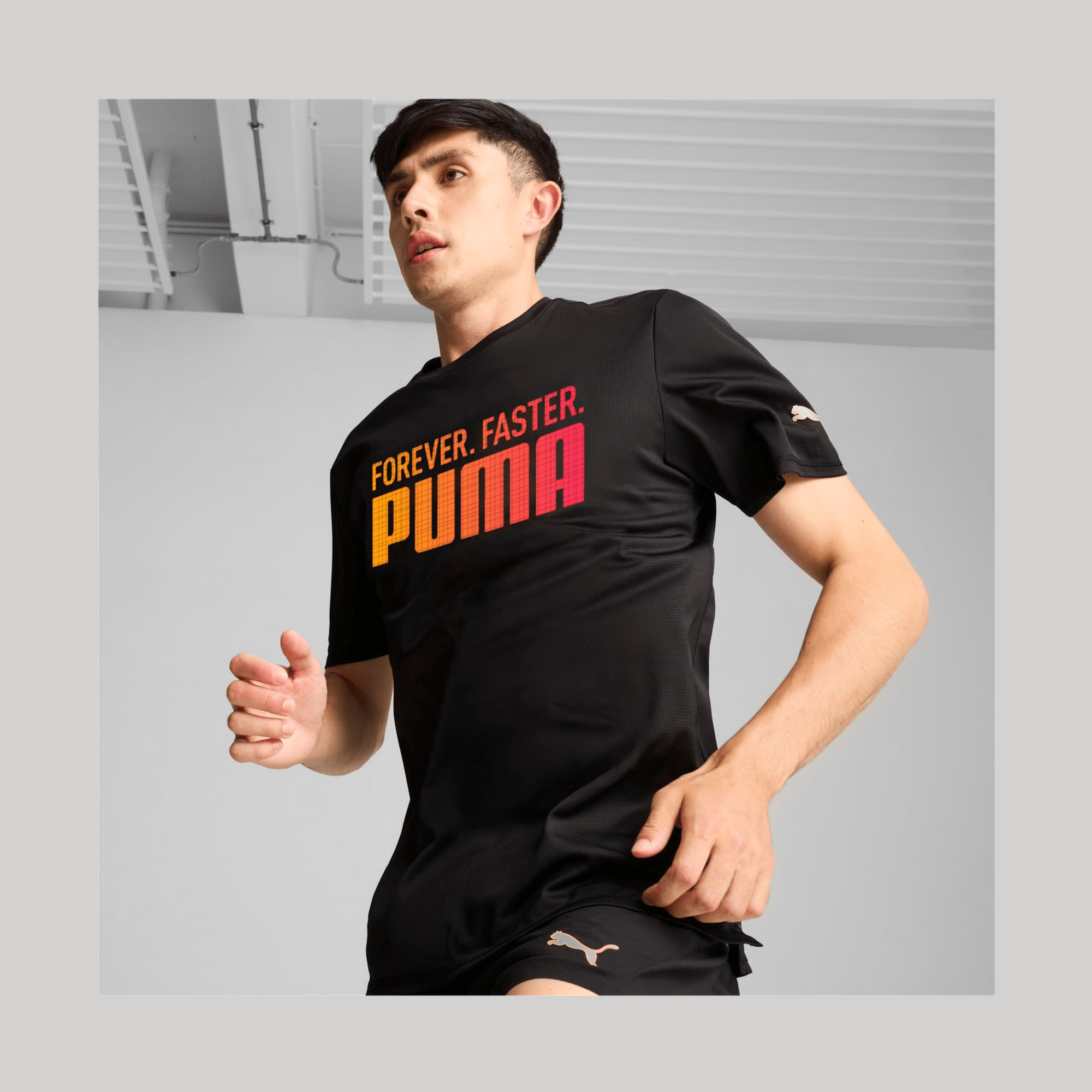 Puma - Run Favorites Forever Faster Tee Heren