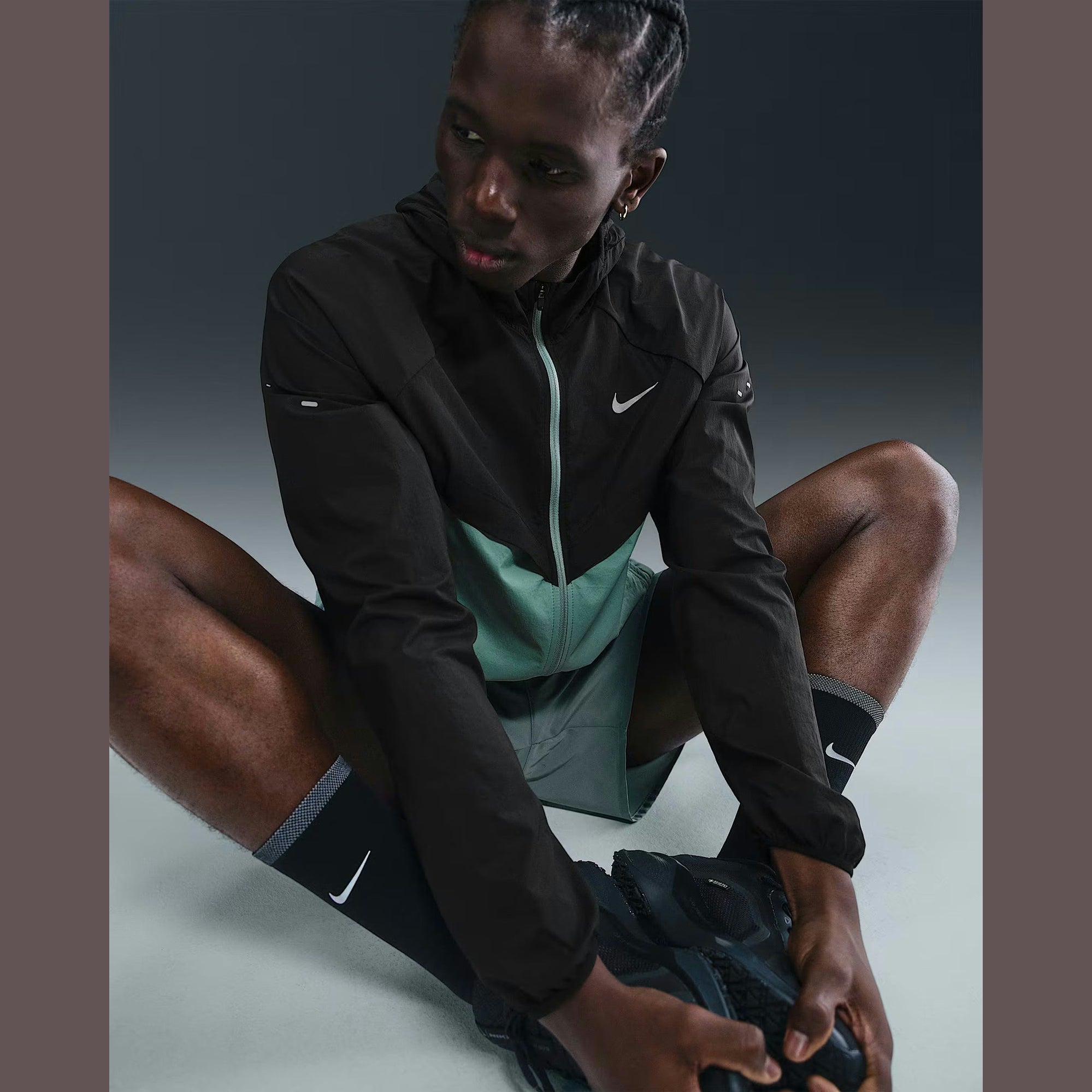 Nike - Stride Repel UV Running Jacket Heren