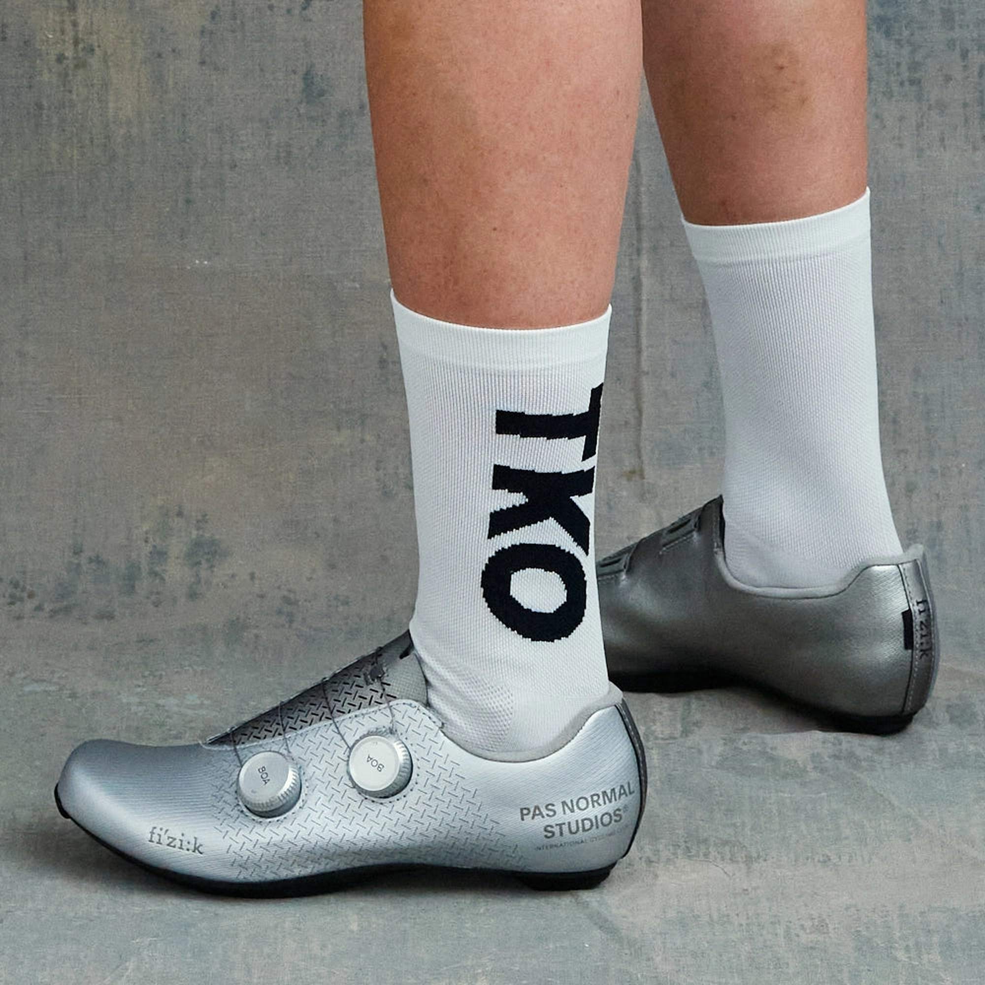 Pas Normal Studios - T.K.O. Mechanism Socks - White