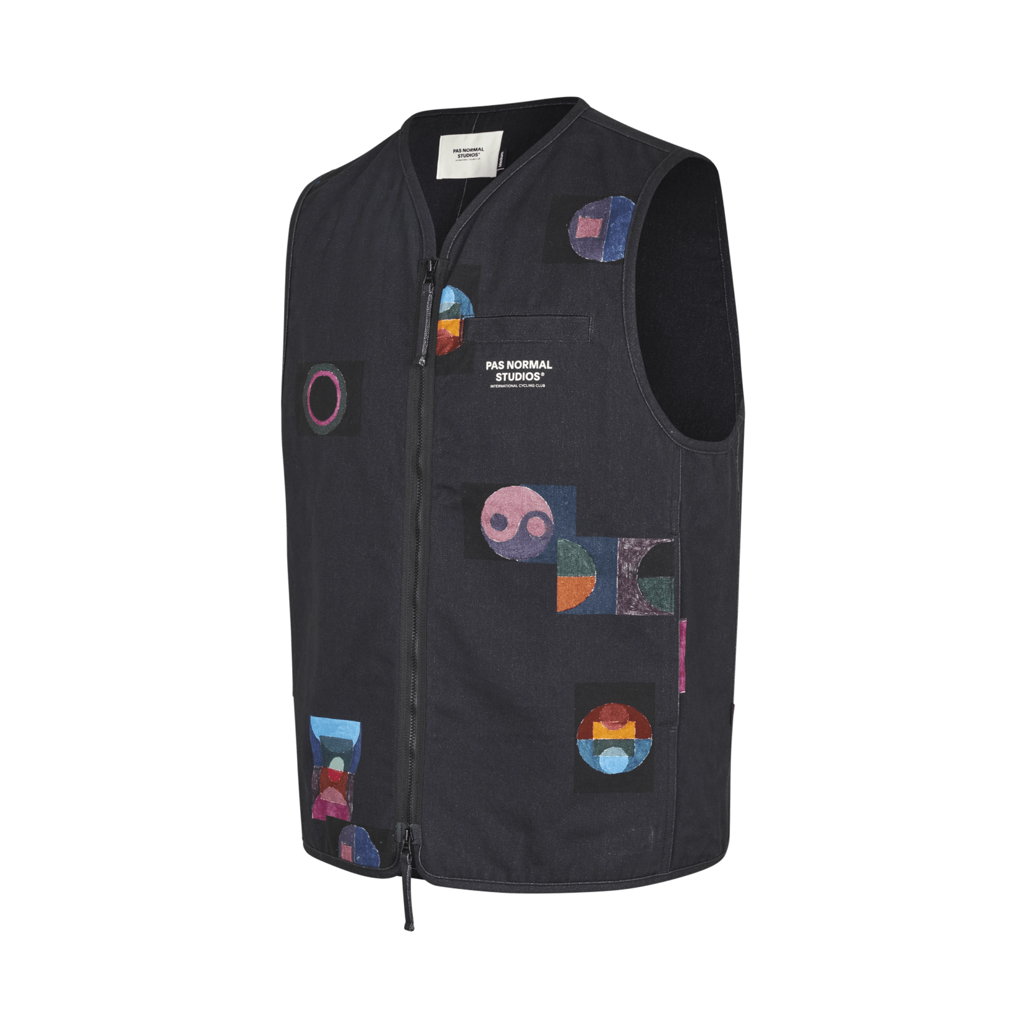 Pas Normal Studios - T.K.O. Off-Race Cotton Twill Vest - Charcoal