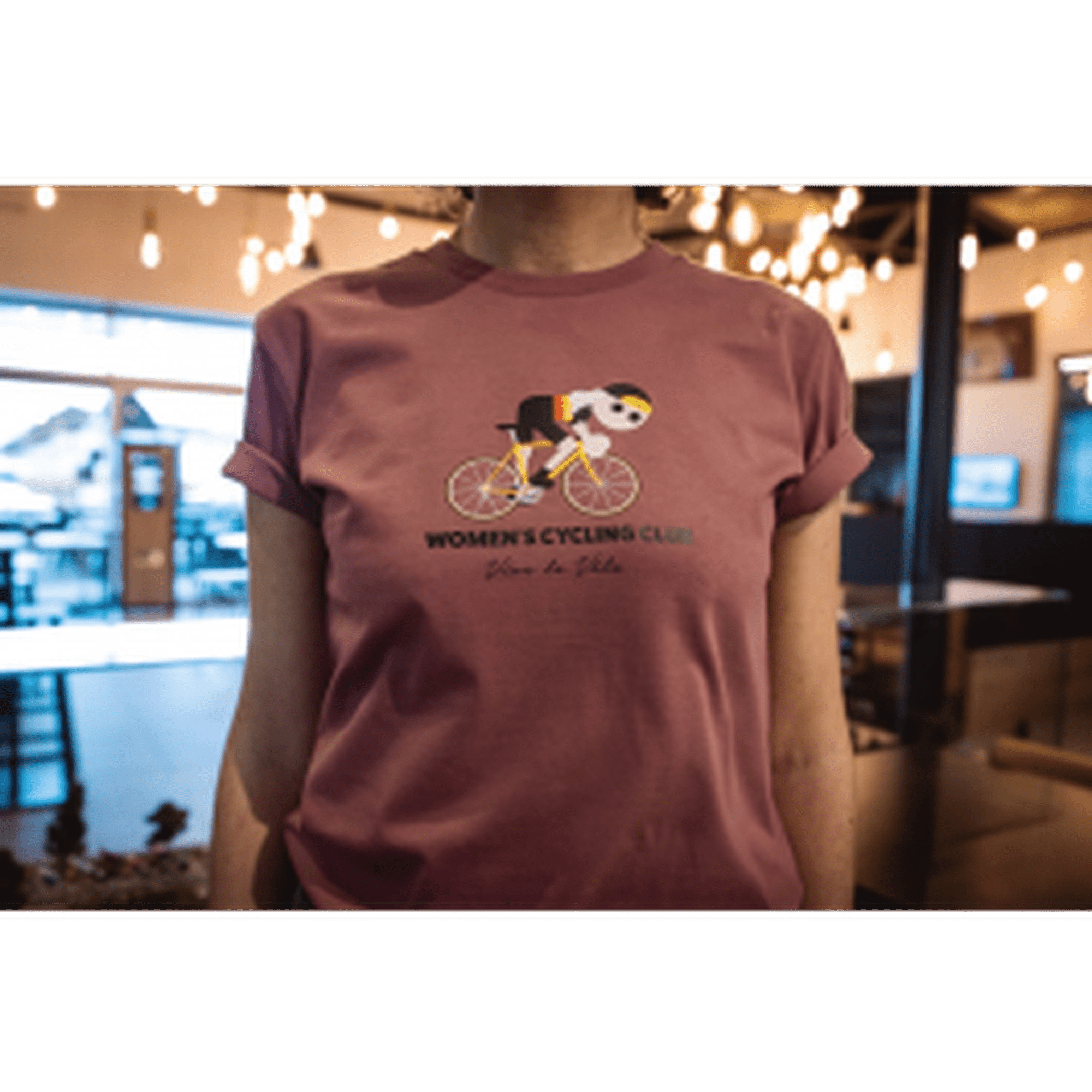 Vive Le Velo - T-shirt Women's Cycling Club