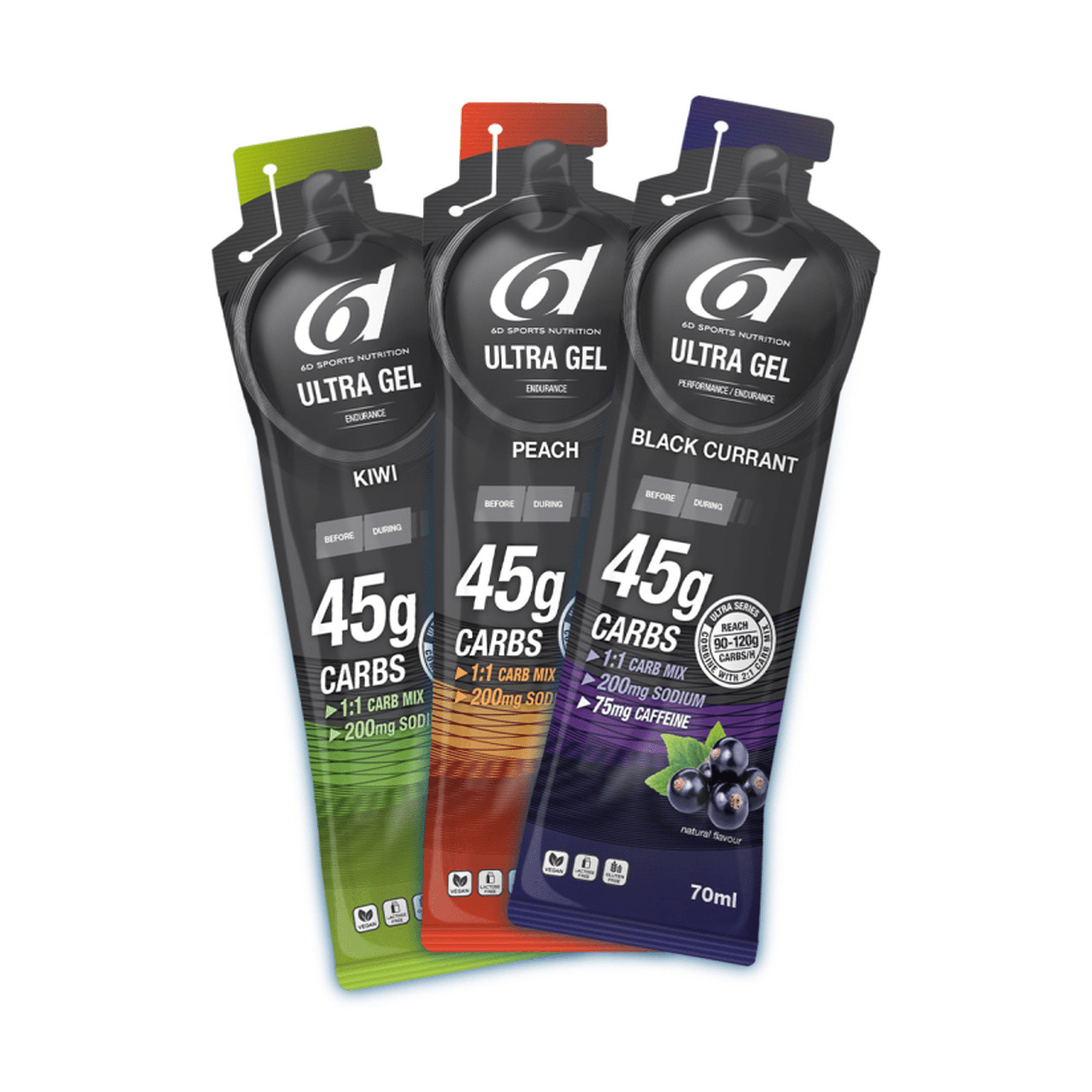 6D Nutrition - Ultra Gel 6x70ml