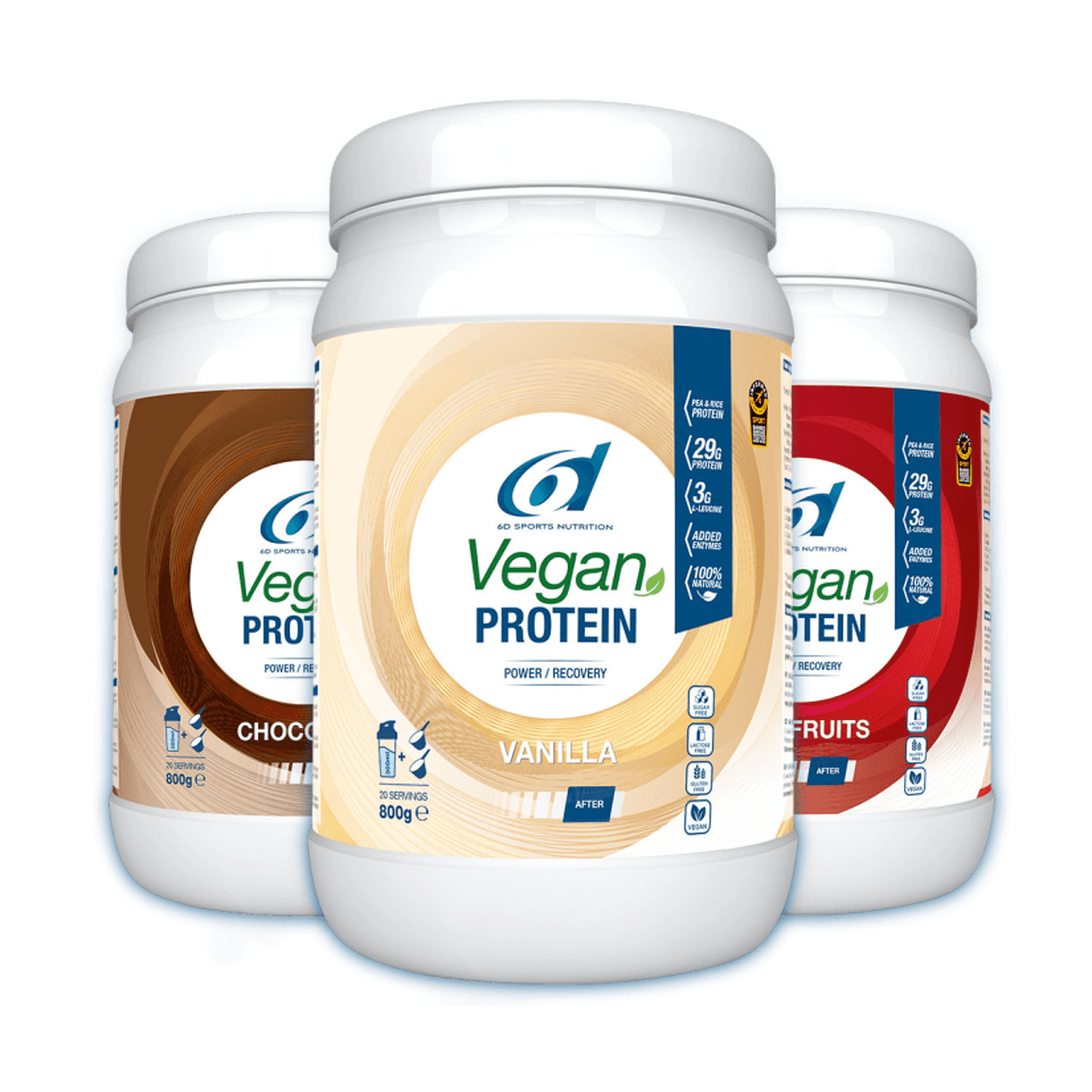 6D Nutrition - Vegan Proteïn 800g