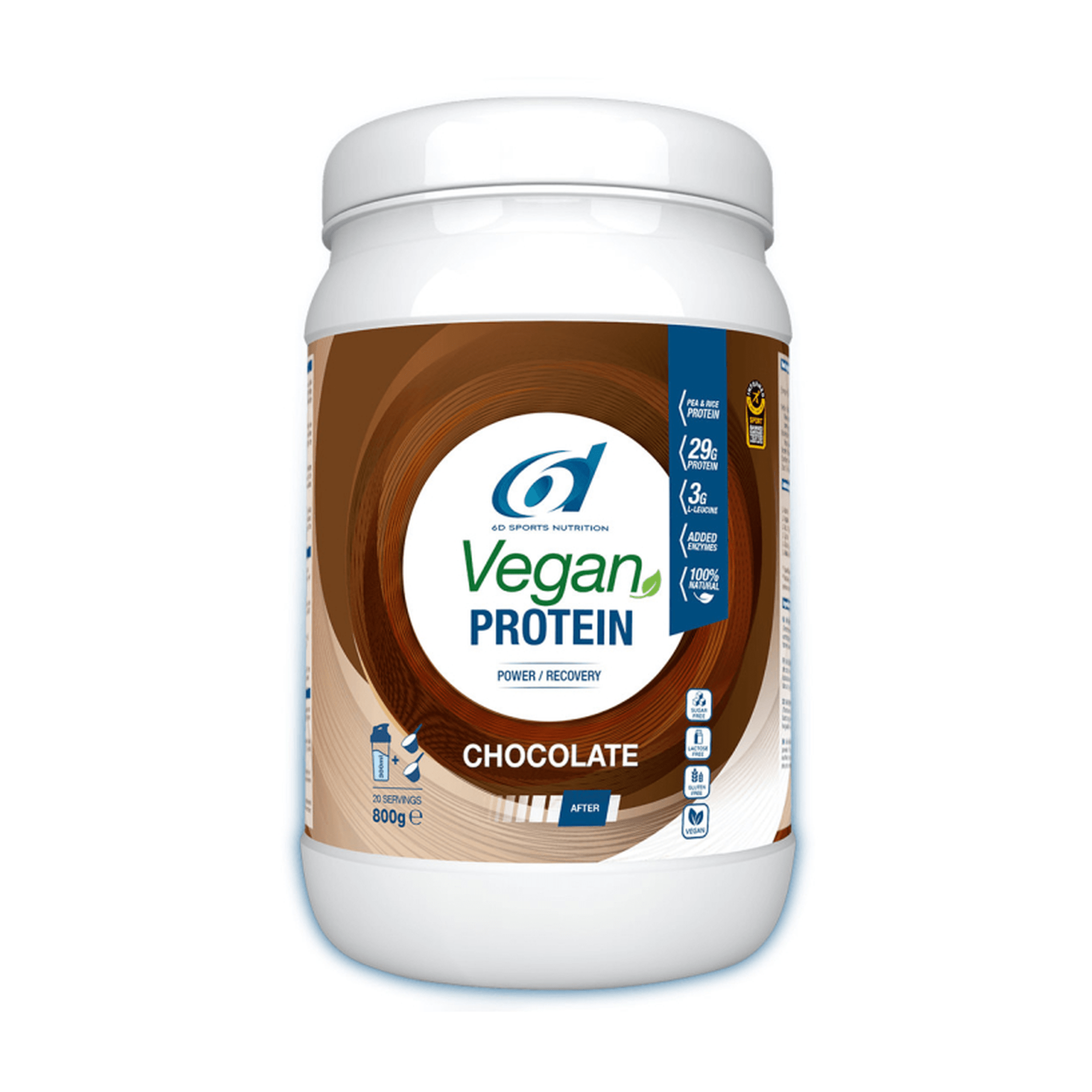 6D Nutrition - Vegan Proteïn 800g