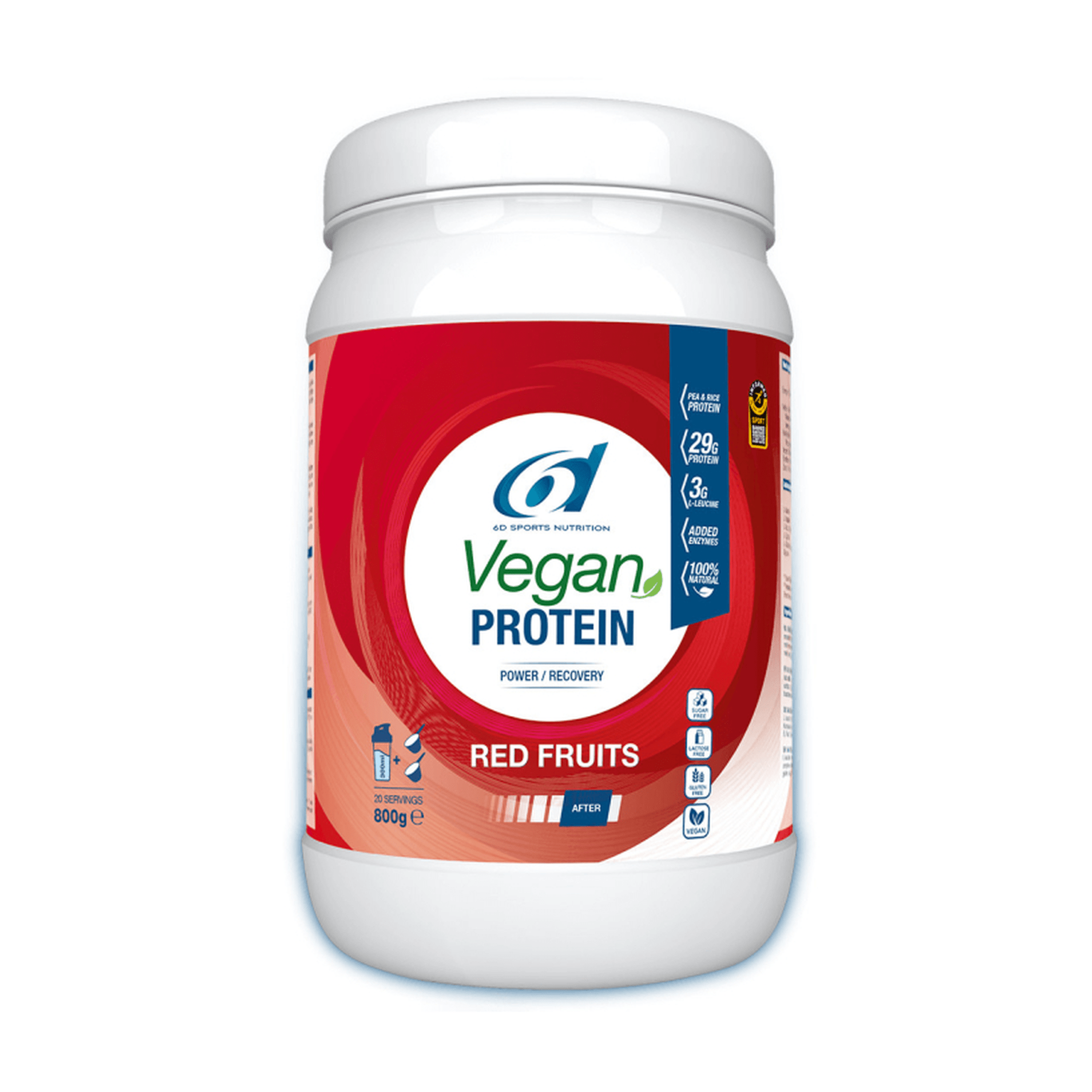 6D Nutrition - Vegan Proteïn 800g