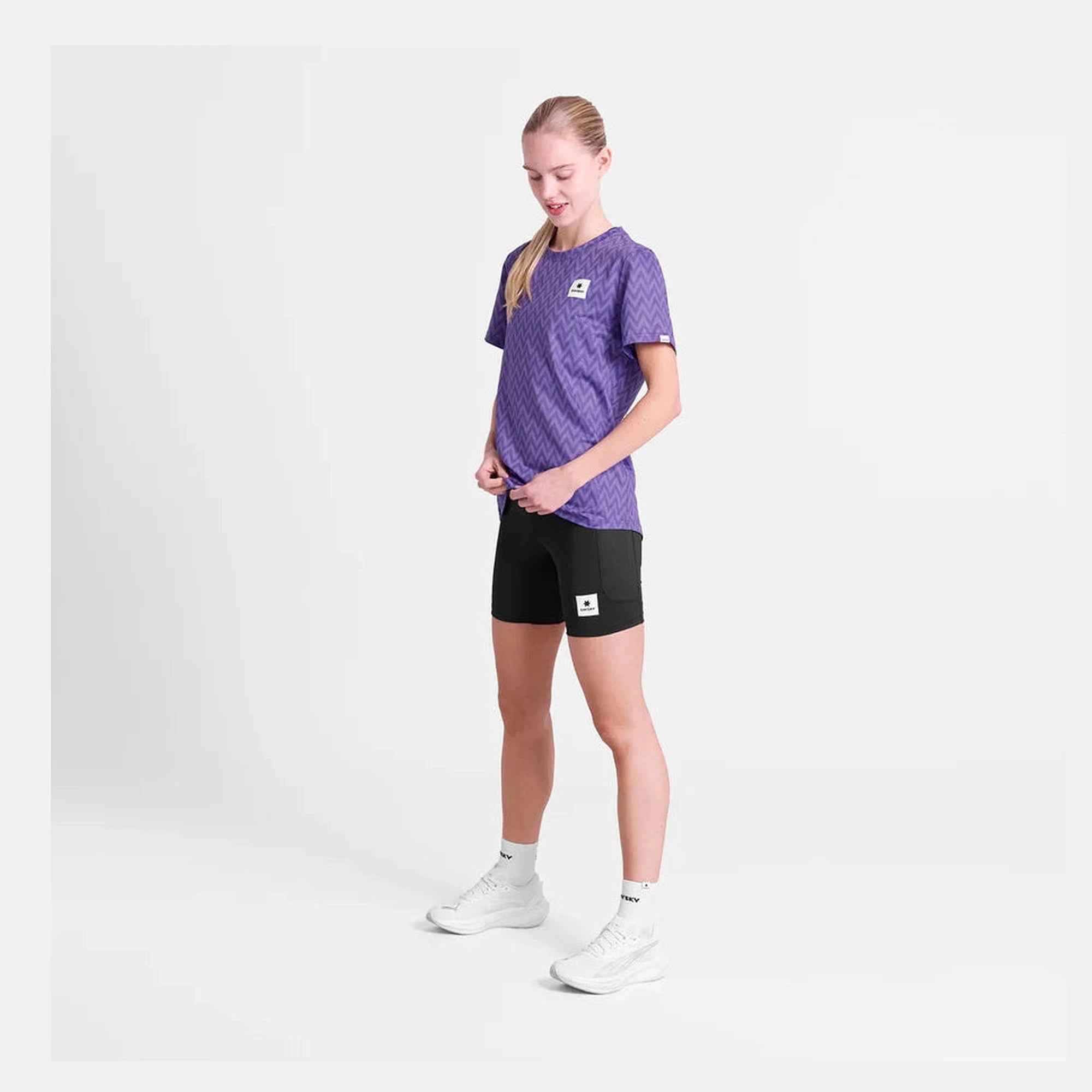 Saysky - W Zig Zag Combat T-Shirt Dames