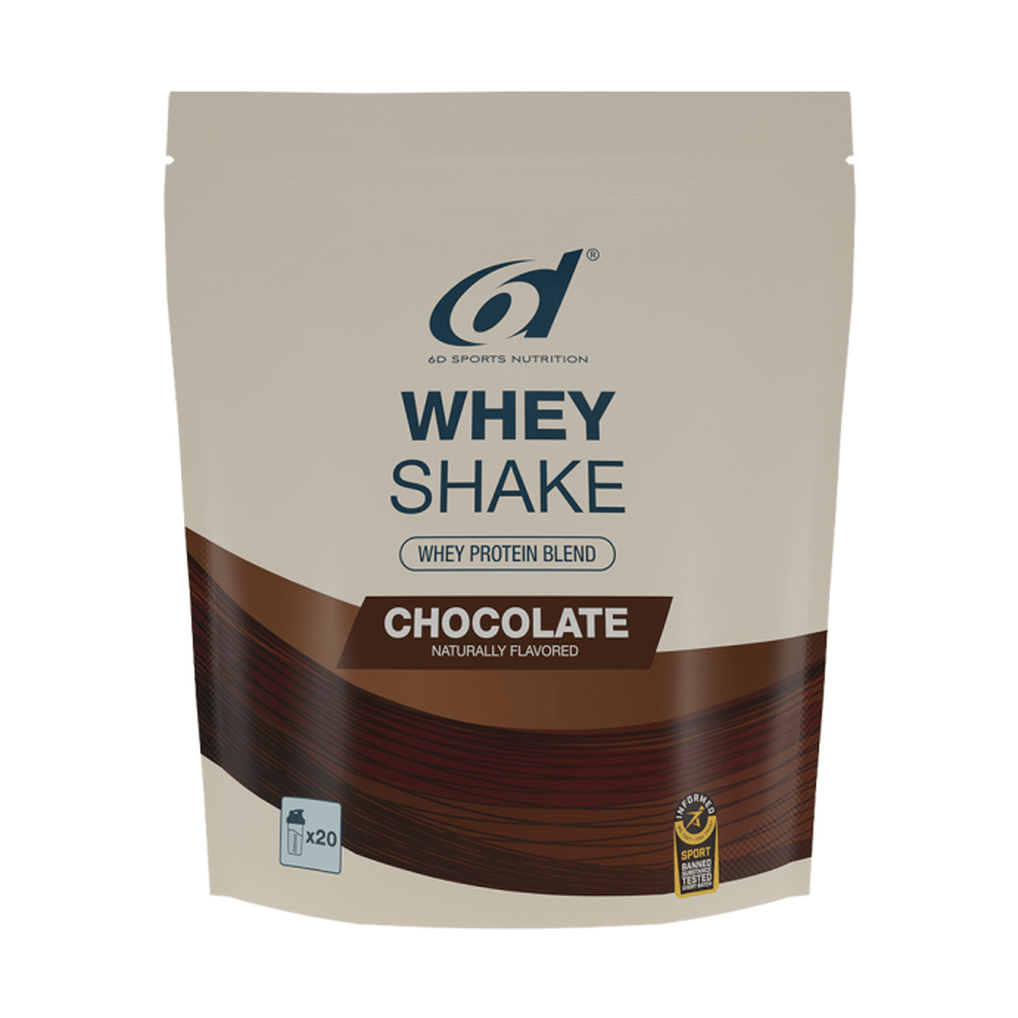 6D Nutrition - Whey Shake 500g
