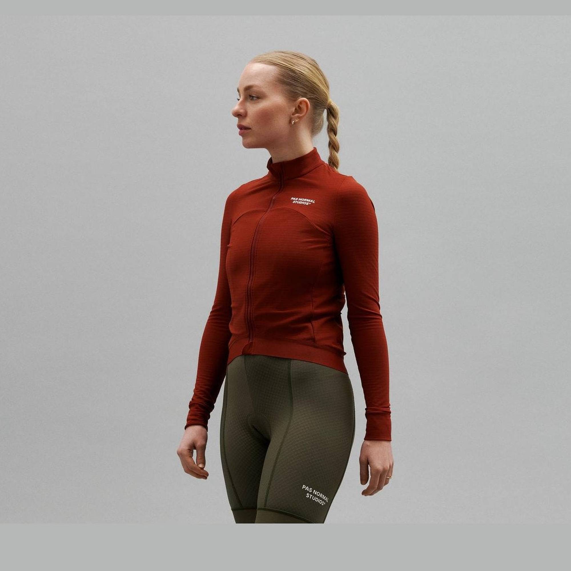 Pas Normal Studios - Women's Essential Long Sleeve Jersey - Brick