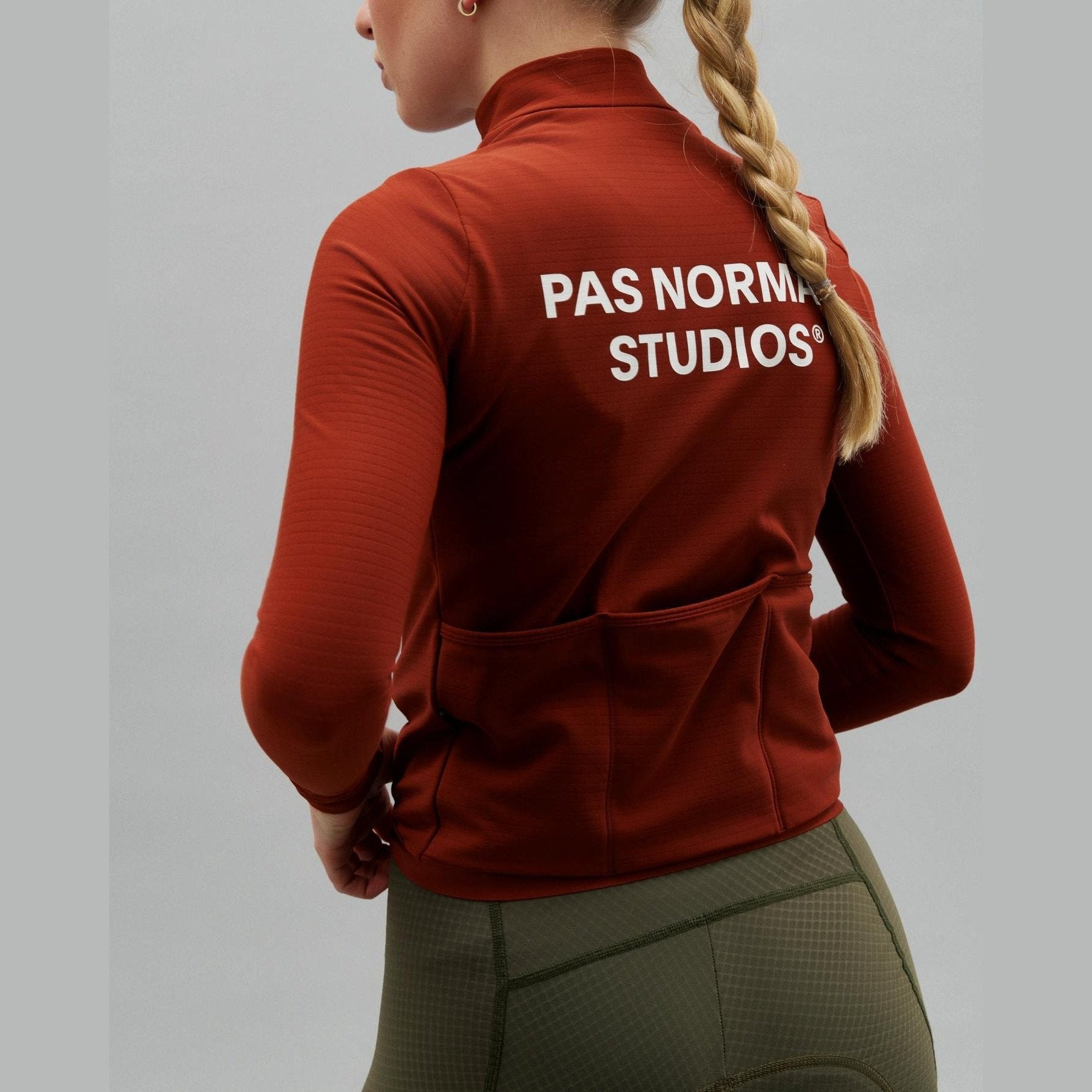 Pas Normal Studios - Women's Essential Long Sleeve Jersey - Brick