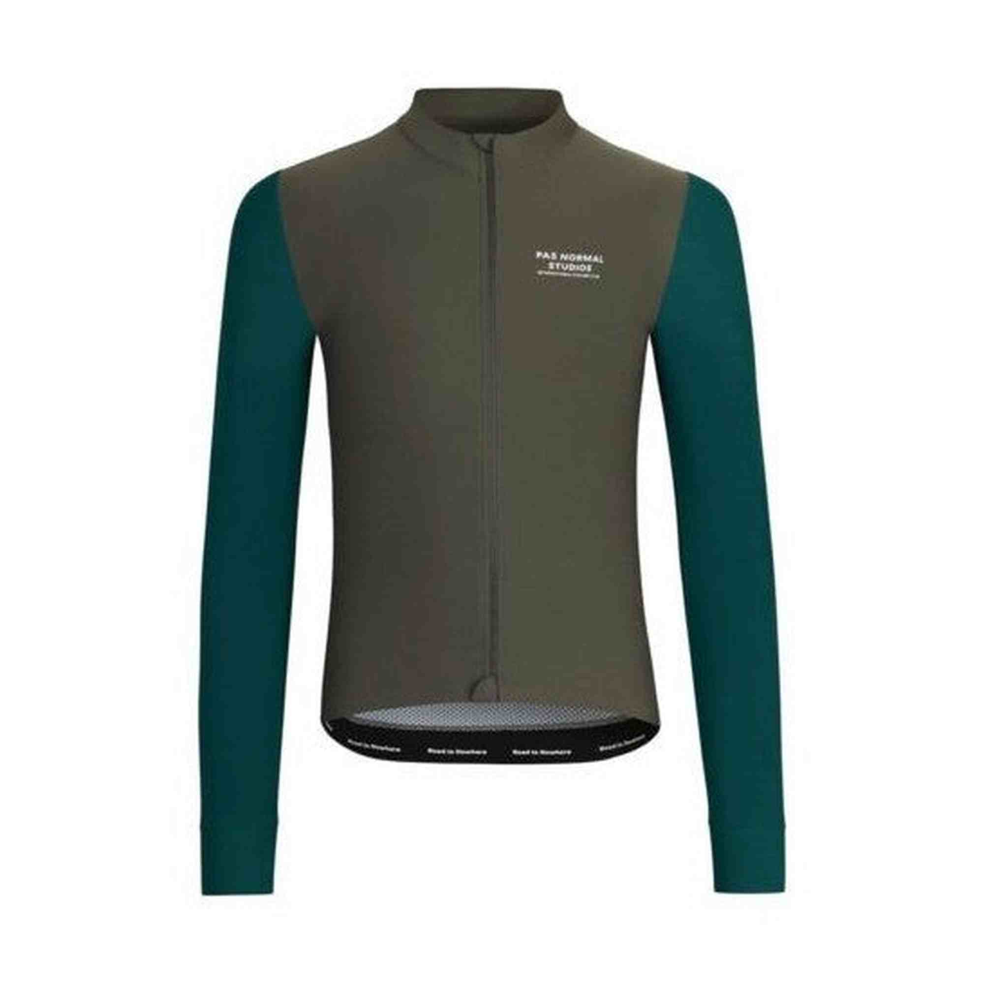 Pas Normal Studios - Women's Mechanism Long Sleeve Jersey - Olive